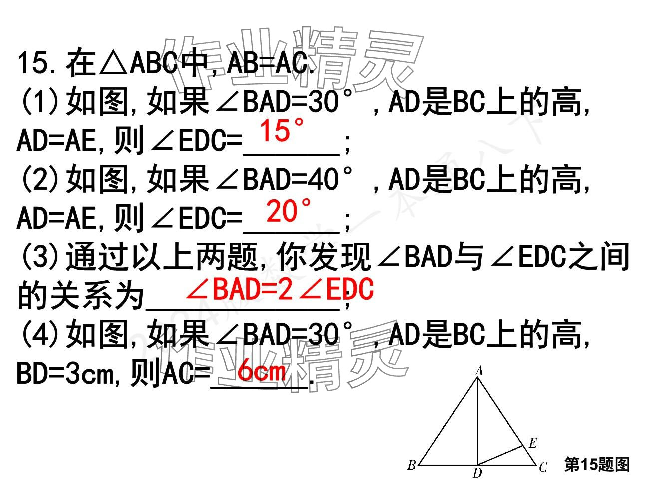2025年一本通武漢出版社八年級數(shù)學(xué)下冊北師大版精簡版 參考答案第11頁