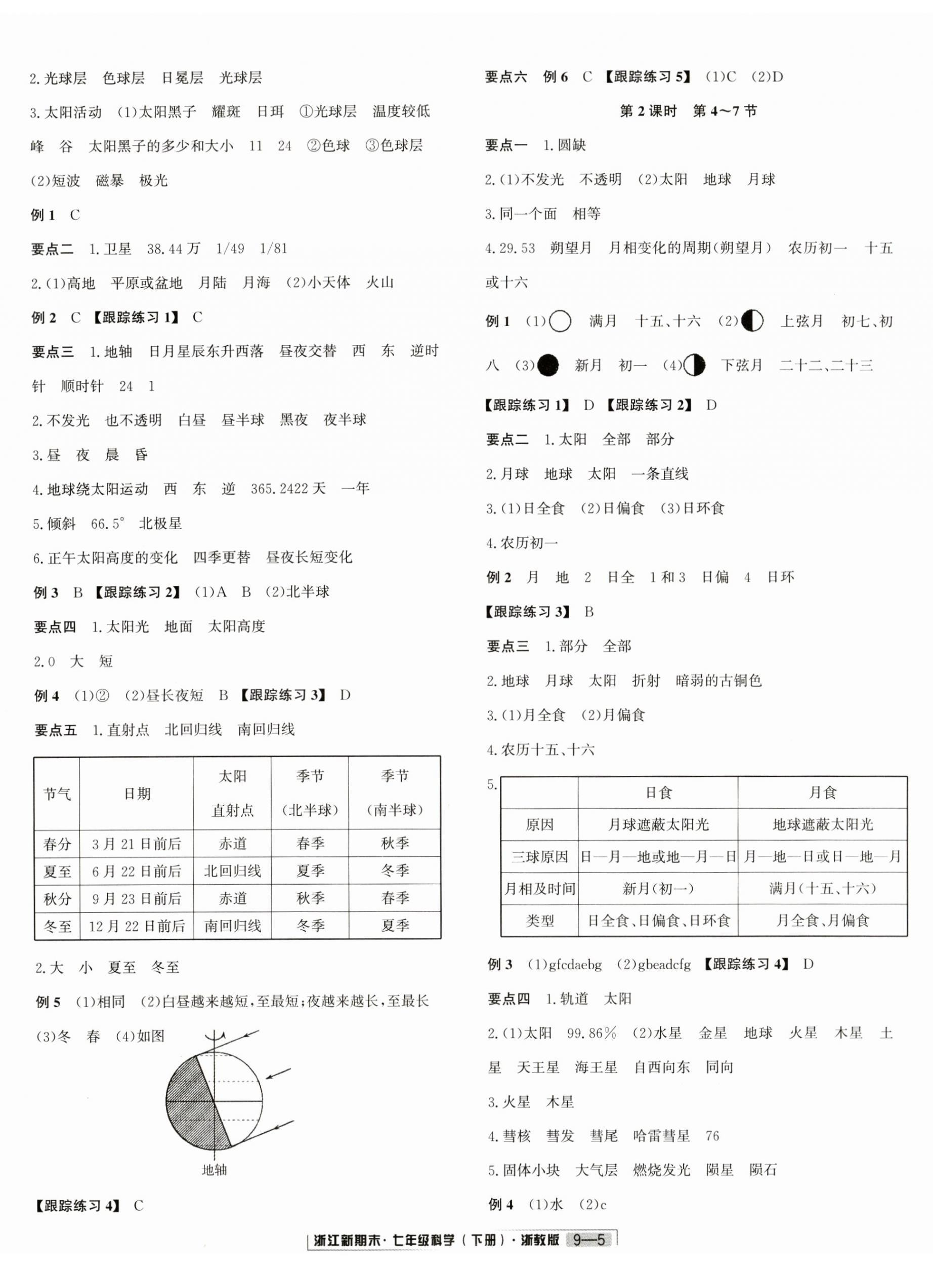 2024年勵(lì)耘書(shū)業(yè)浙江新期末七年級(jí)科學(xué)下冊(cè)浙教版 第5頁(yè)