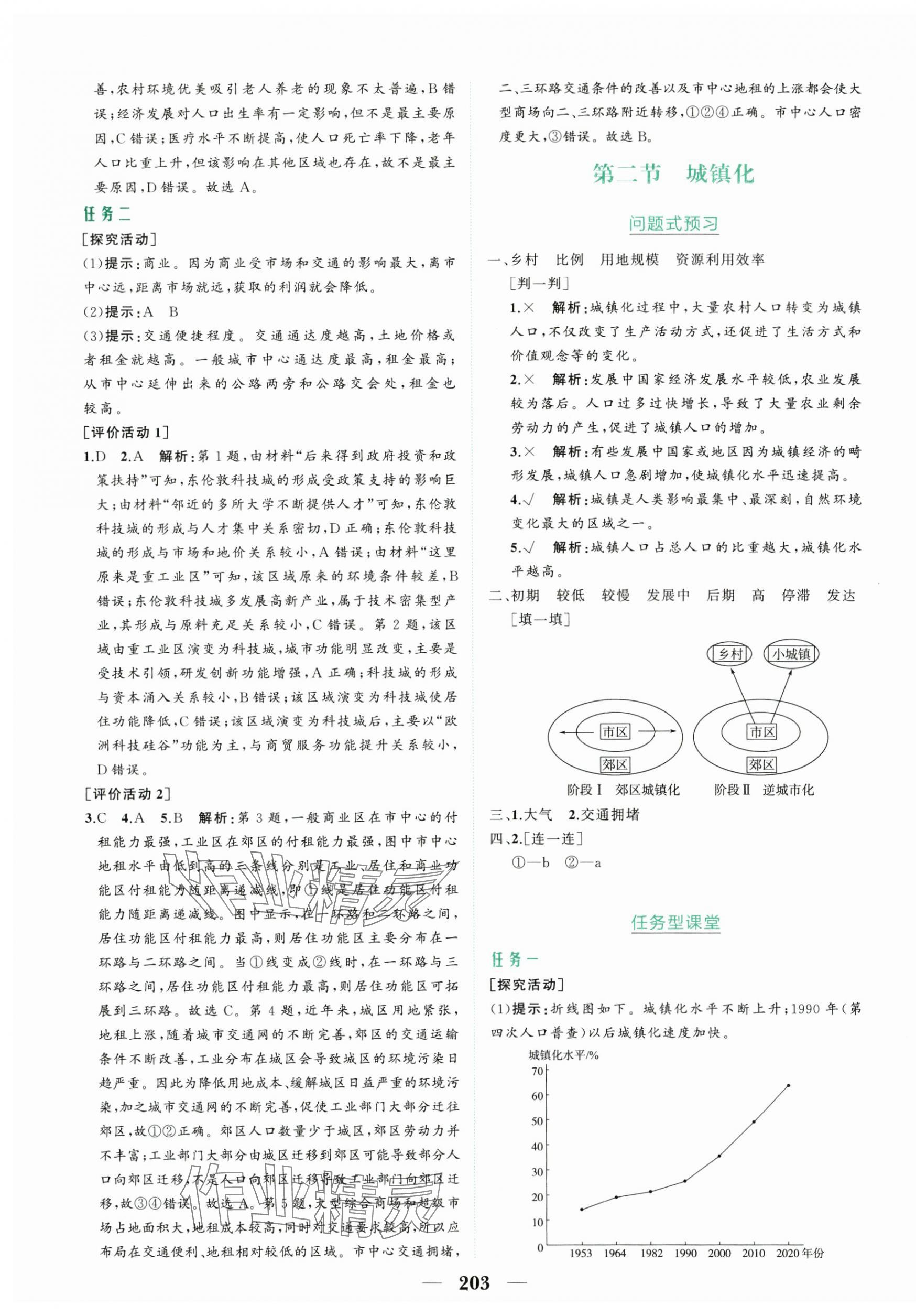 2024年点金训练精讲巧练高中地理必修2人教版 第7页