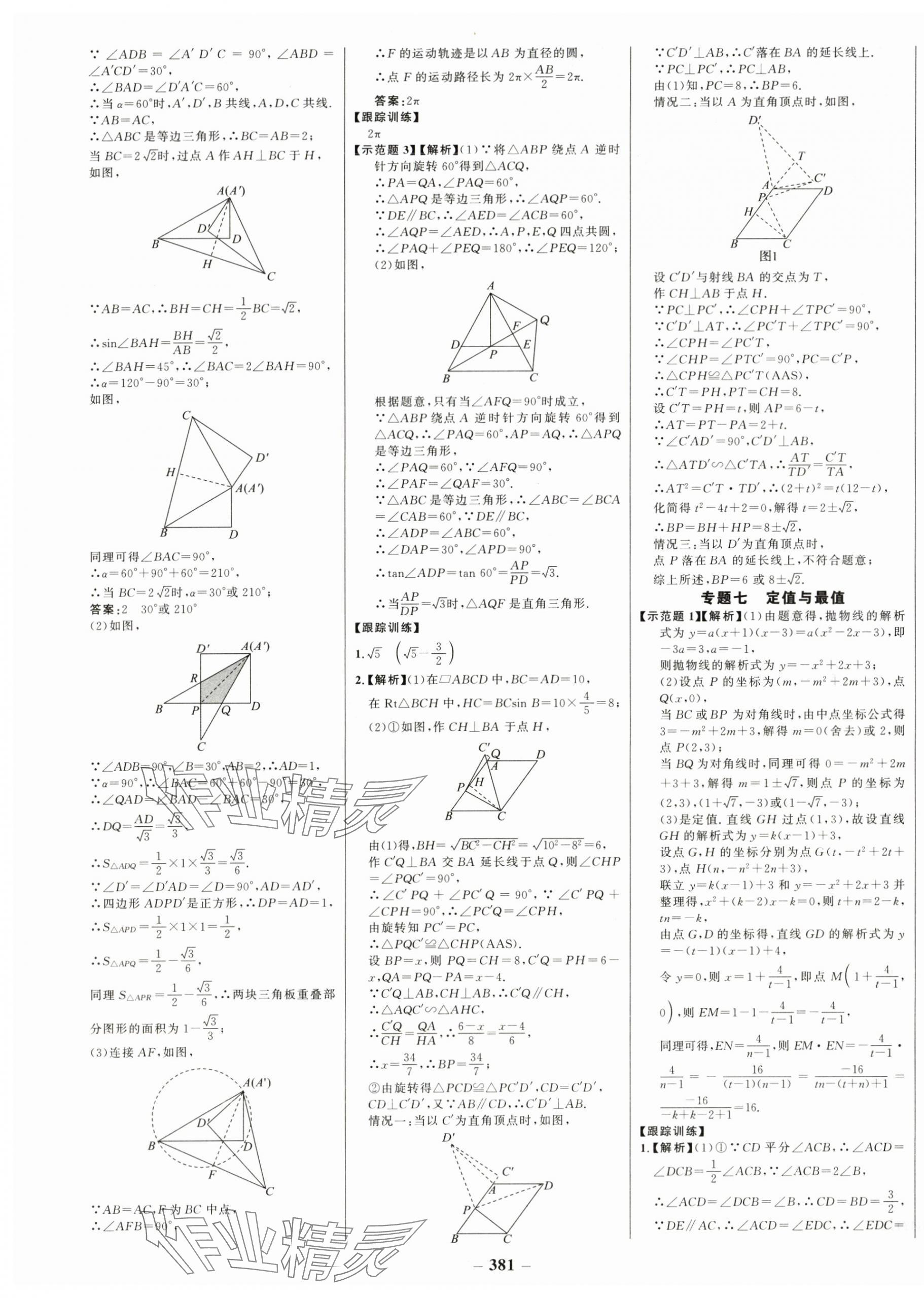 2024年世紀金榜初中全程復習方略數(shù)學福建專版 第17頁