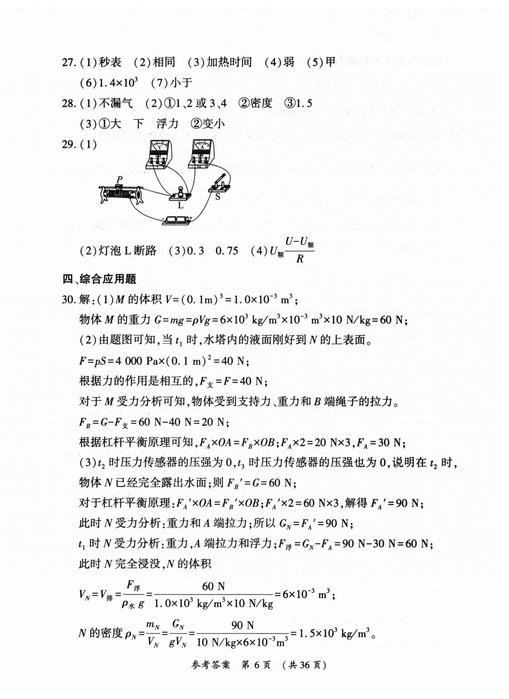 2025年創(chuàng)新與探究中考總復(fù)習(xí)物理 第6頁