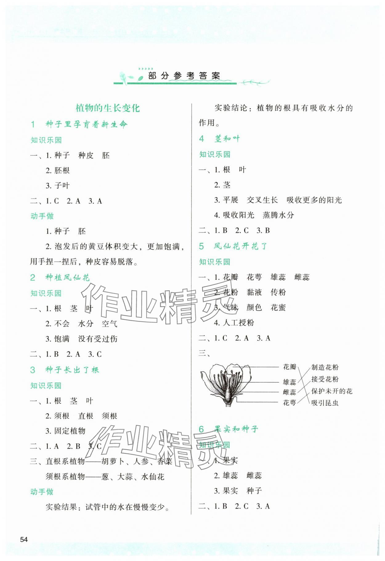 2025年新課程學(xué)習(xí)與評(píng)價(jià)四年級(jí)科學(xué)下冊(cè)教科版 參考答案第1頁(yè)