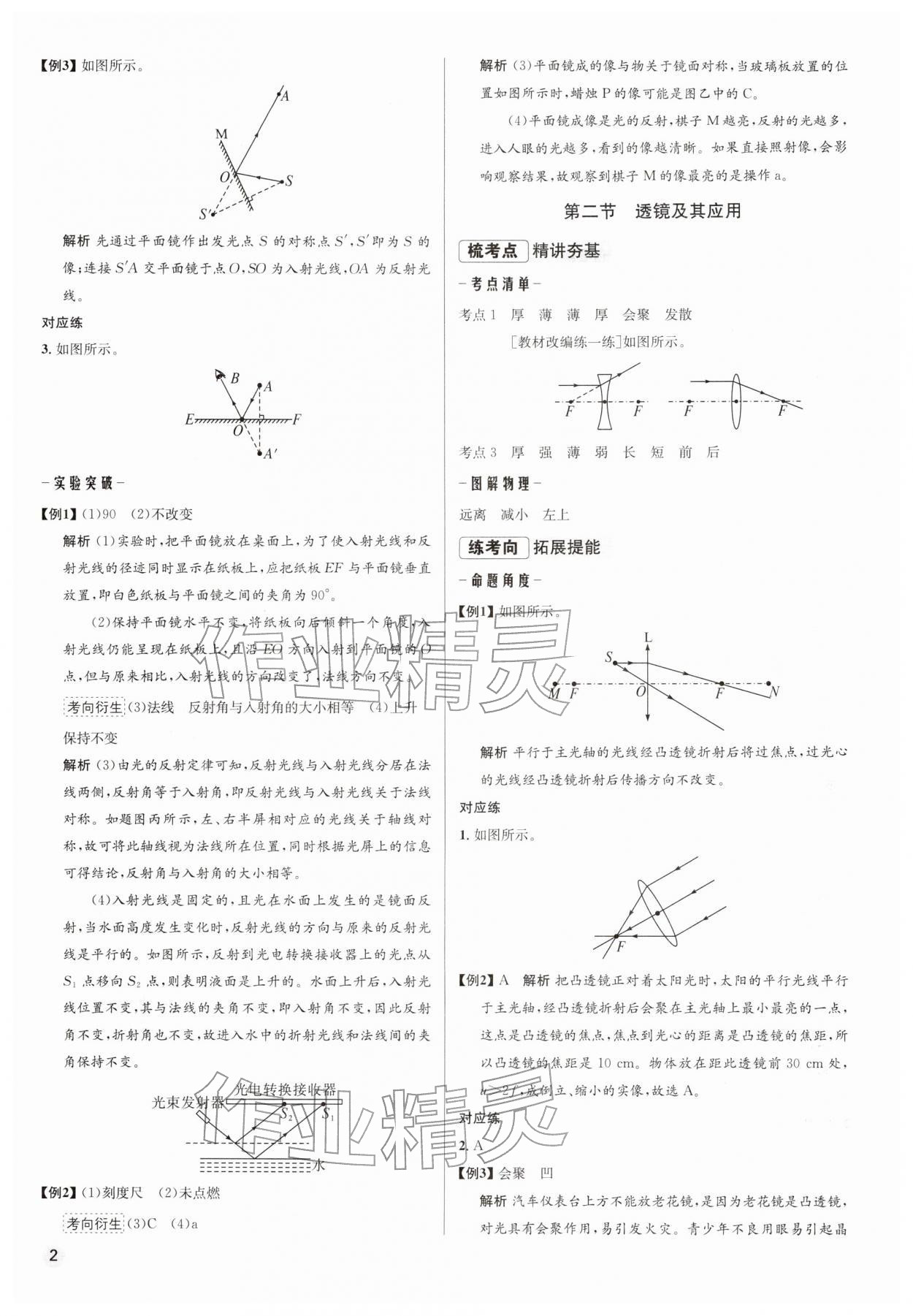2026年初中毕业综合练习册物理&nbsp;第2页