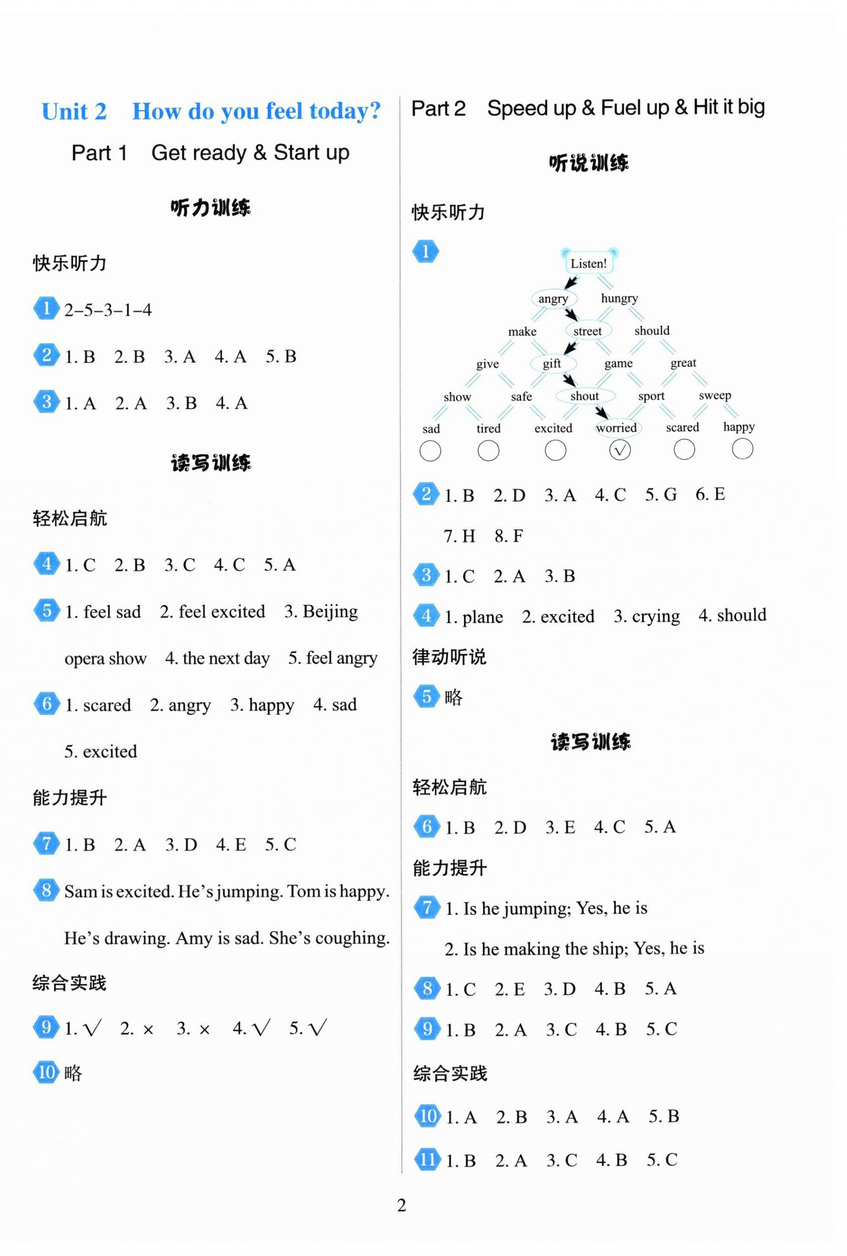 2026年阳光课堂外语教学与研究出版社四年级英语下册外研版点读版&nbsp;第2页