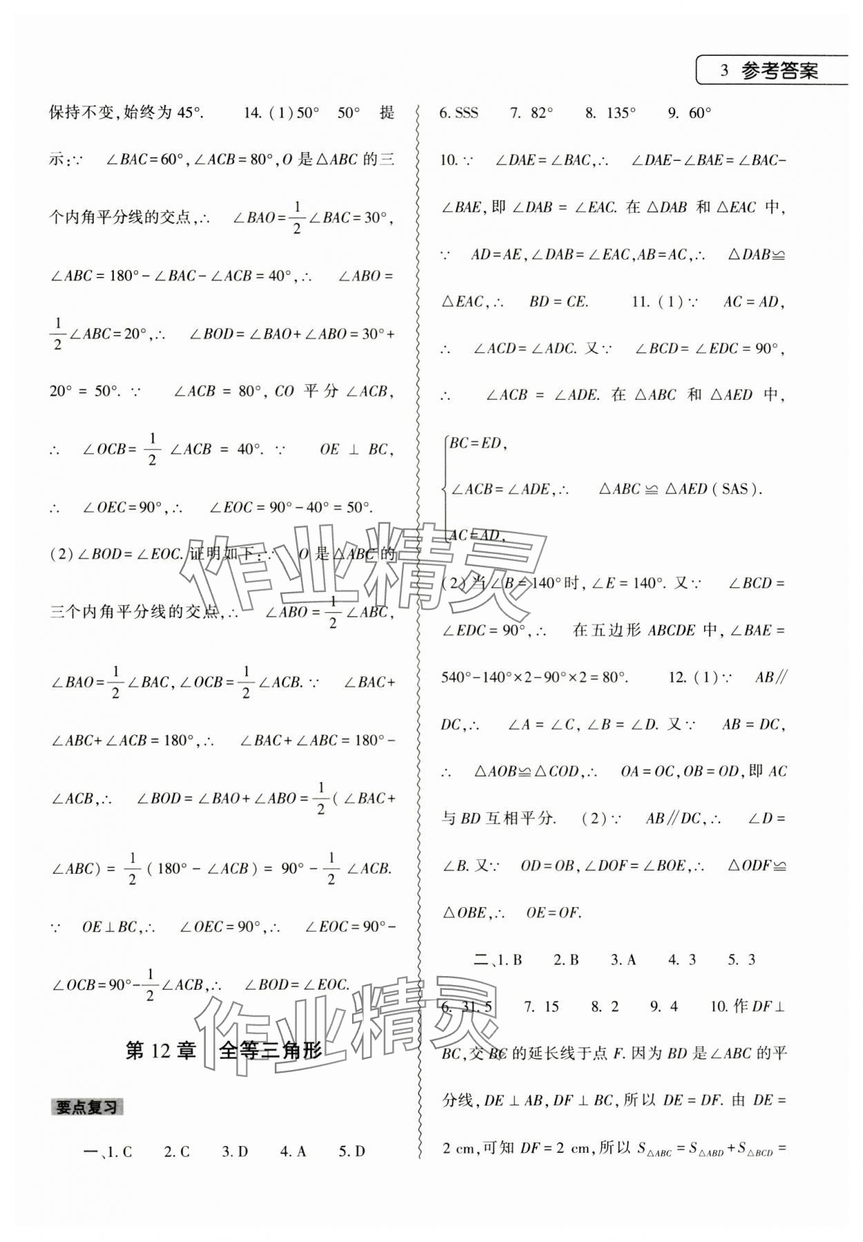 2025年寒假作業(yè)本大象出版社八年級(jí)數(shù)學(xué)人教版 第3頁(yè)