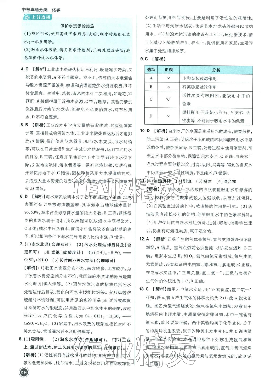 2026年中考真题分类九年级化学全一册通用版&nbsp;第14页