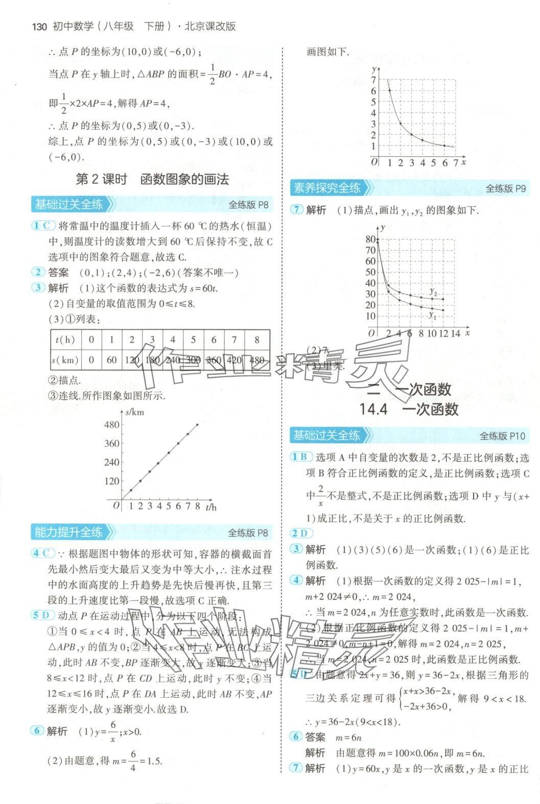 2025年5年中考3年模擬八年級(jí)數(shù)學(xué)下冊(cè)北京課改版北京專版 第4頁(yè)