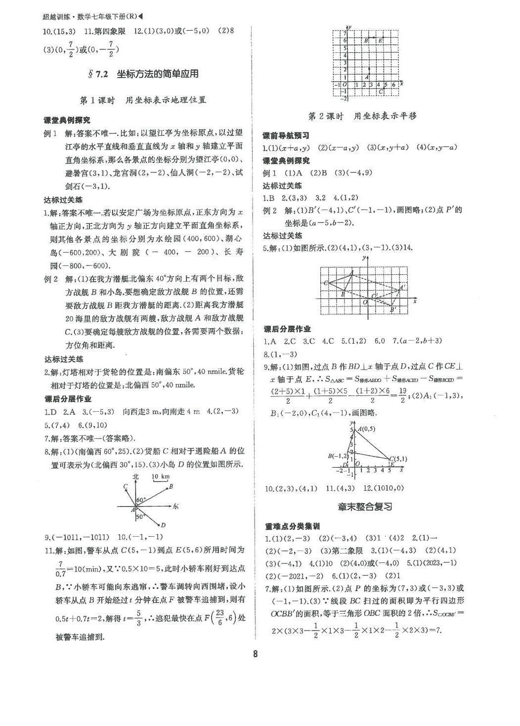 2024年超越訓練七年級數(shù)學下冊人教版 第8頁