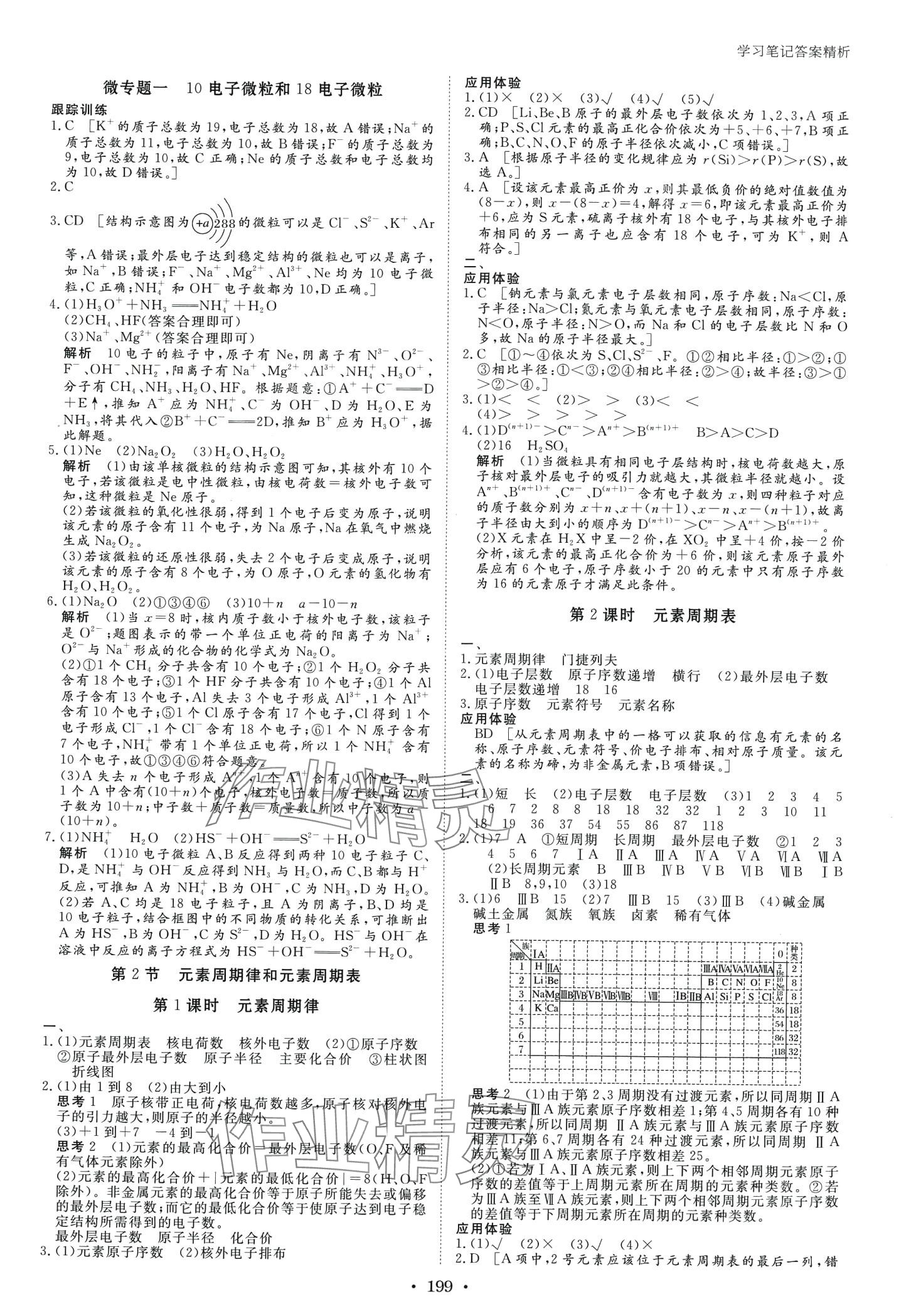 2024年步步高學習筆記高中化學必修第二冊魯科版 第2頁