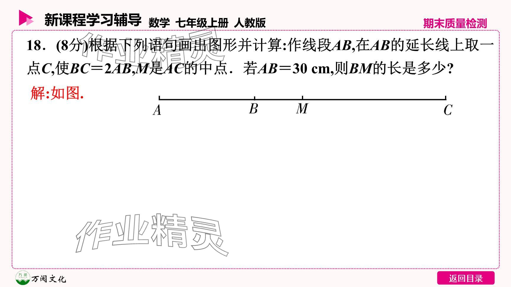 2024年新課程學(xué)習(xí)輔導(dǎo)七年級(jí)數(shù)學(xué)上冊(cè)人教版 參考答案第16頁