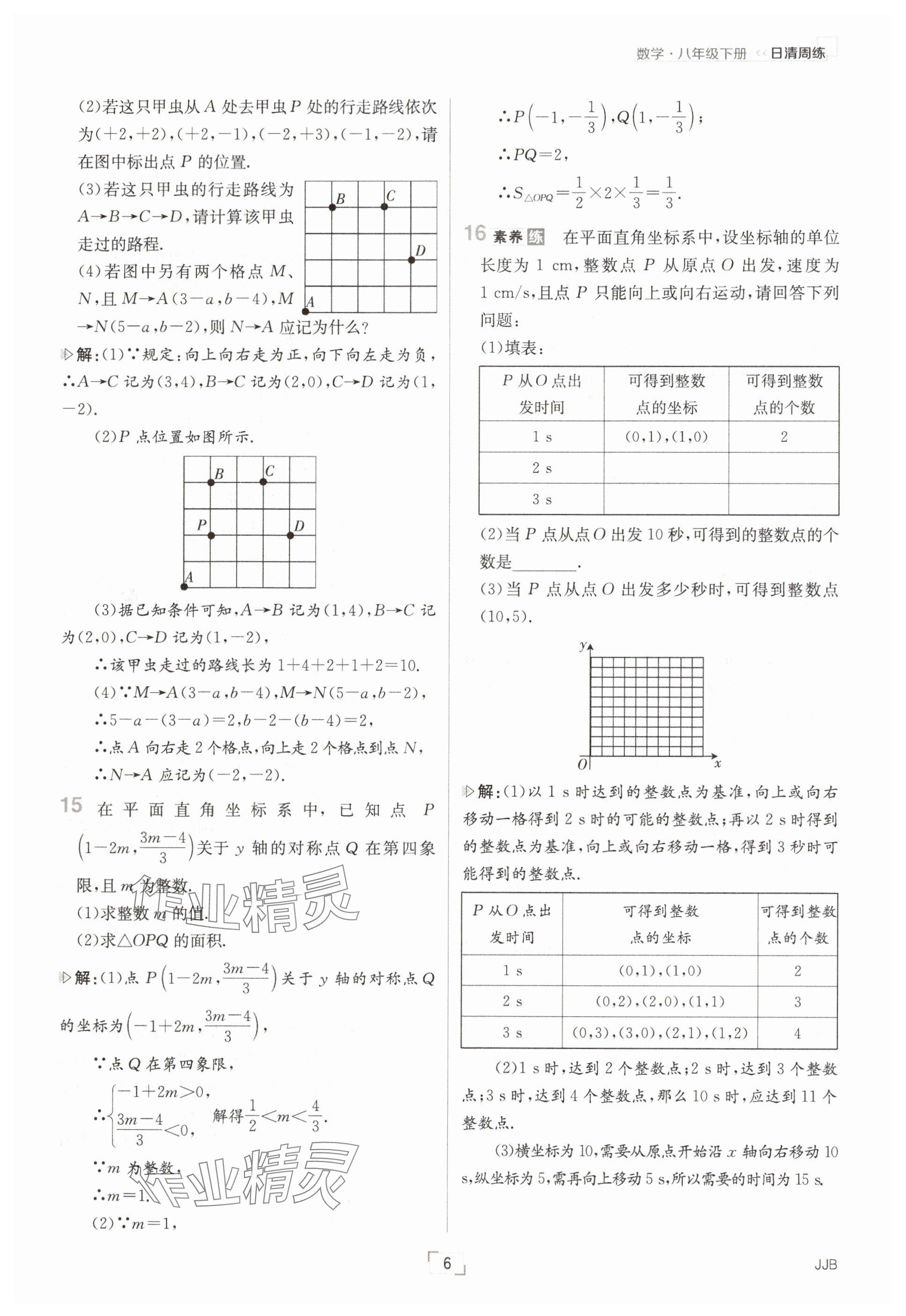2025年日清周練八年級(jí)數(shù)學(xué)下冊(cè)冀教版 參考答案第6頁(yè)