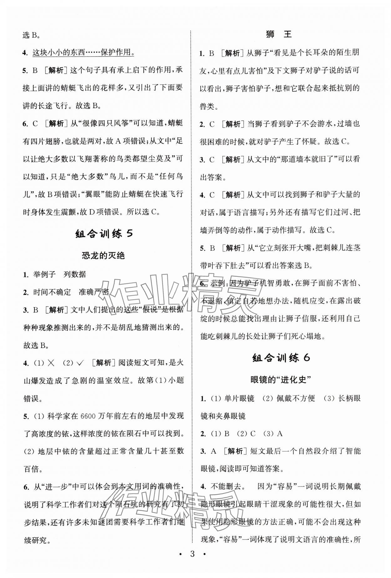 2024年通城學(xué)典小學(xué)語文閱讀與寫作組合訓(xùn)練四年級(jí)下冊(cè)通用版 第3頁