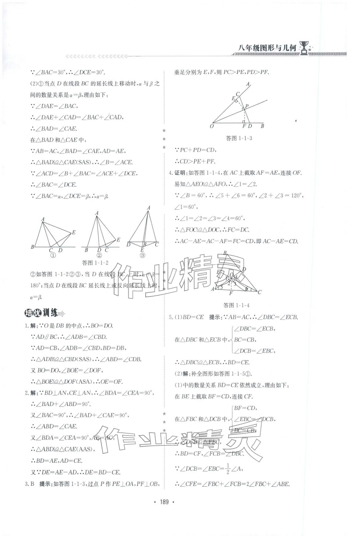 2025年啟東培優微專題八年級數學&nbsp;第3頁