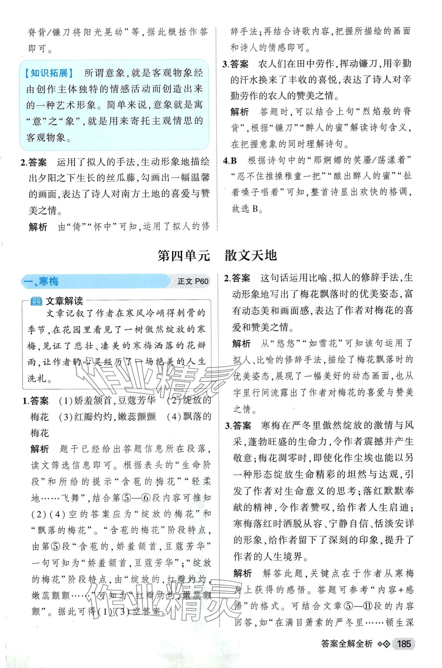 2024年5年中考3年模擬課外現(xiàn)代文閱讀八年級(jí)語(yǔ)文全一冊(cè)人教版 第13頁(yè)