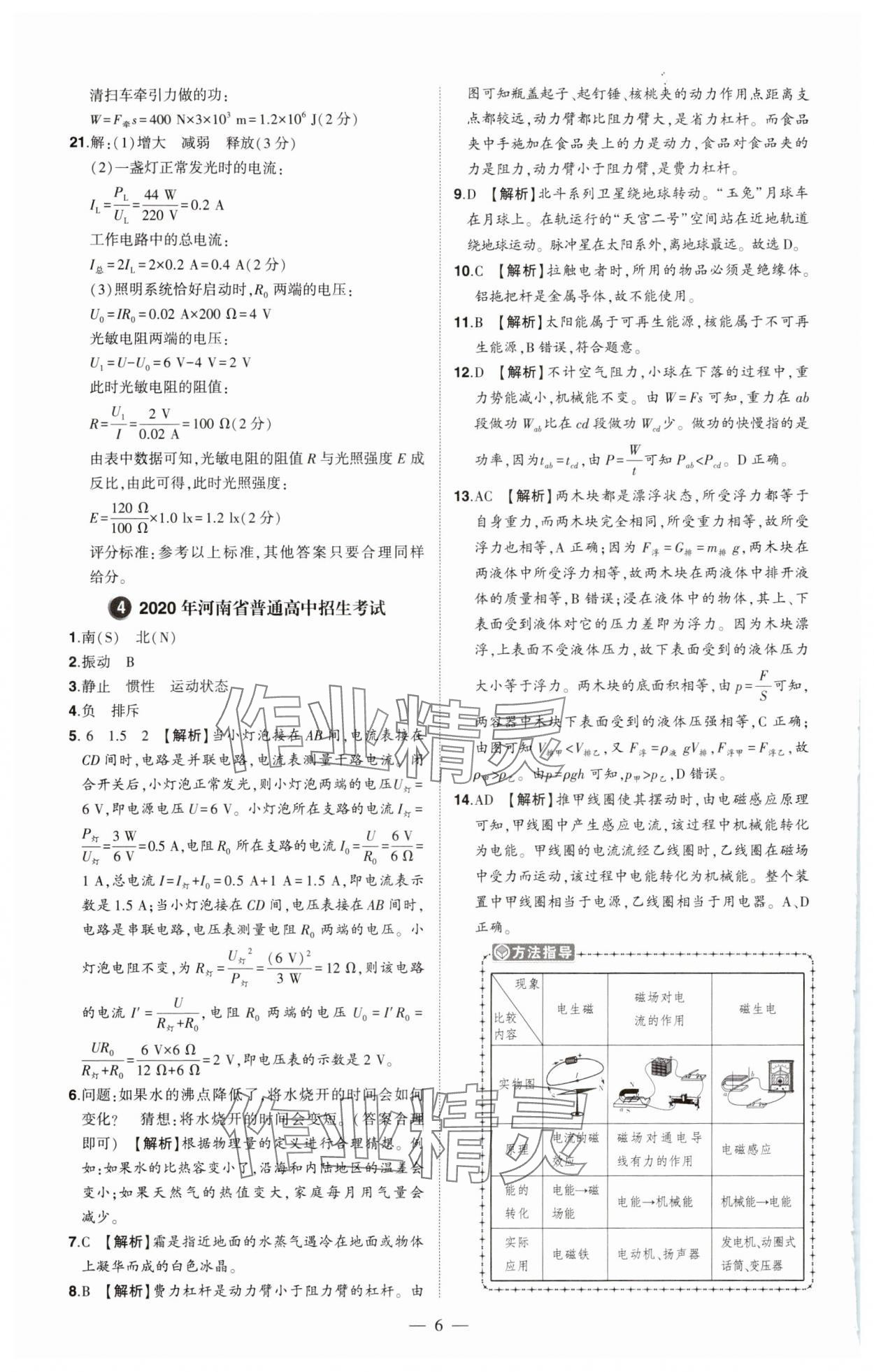 2024年優(yōu)學(xué)教育試題精編物理中考 第6頁