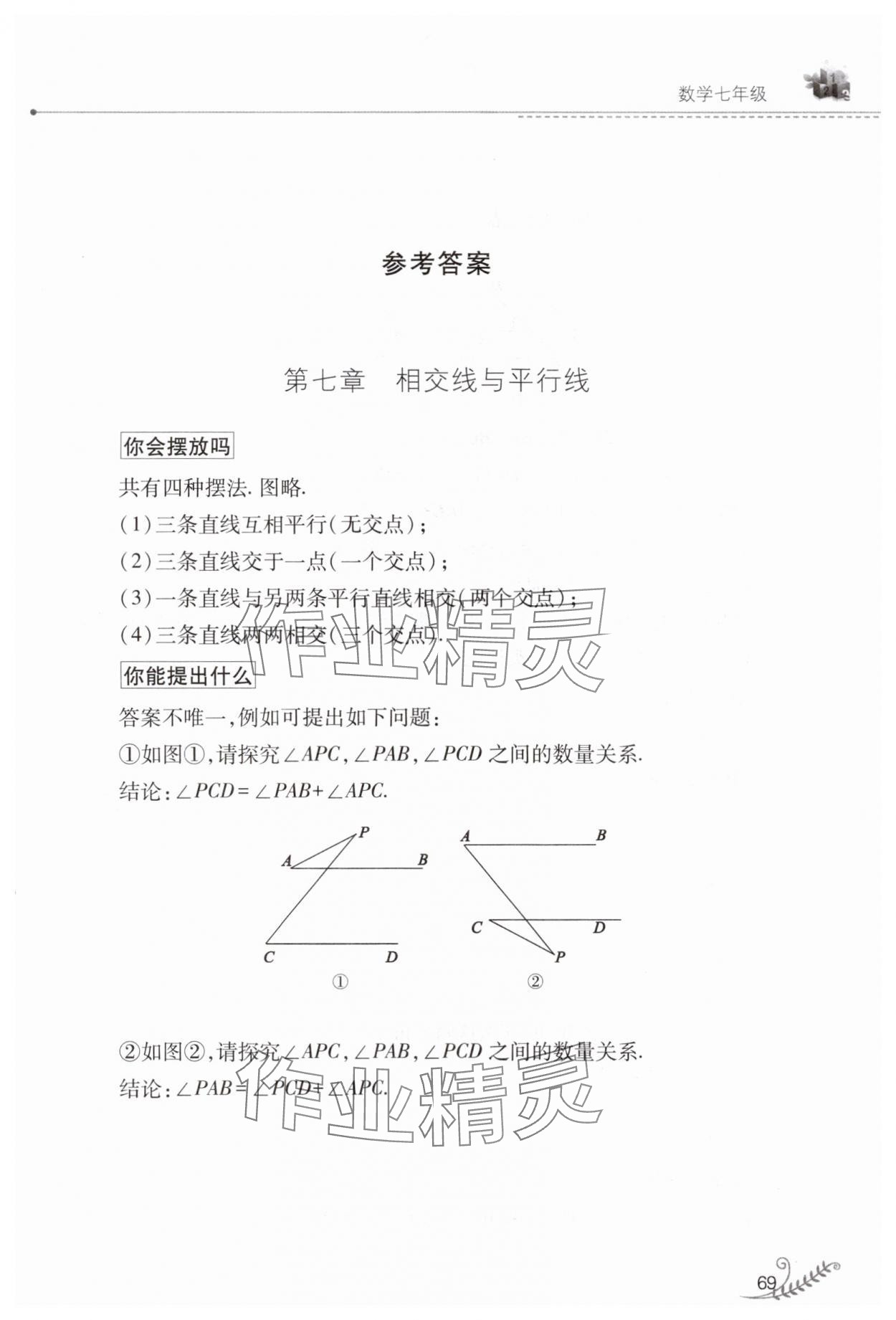 2025年快樂(lè)暑假七年級(jí)數(shù)學(xué)人教版山西教育出版社 第1頁(yè)