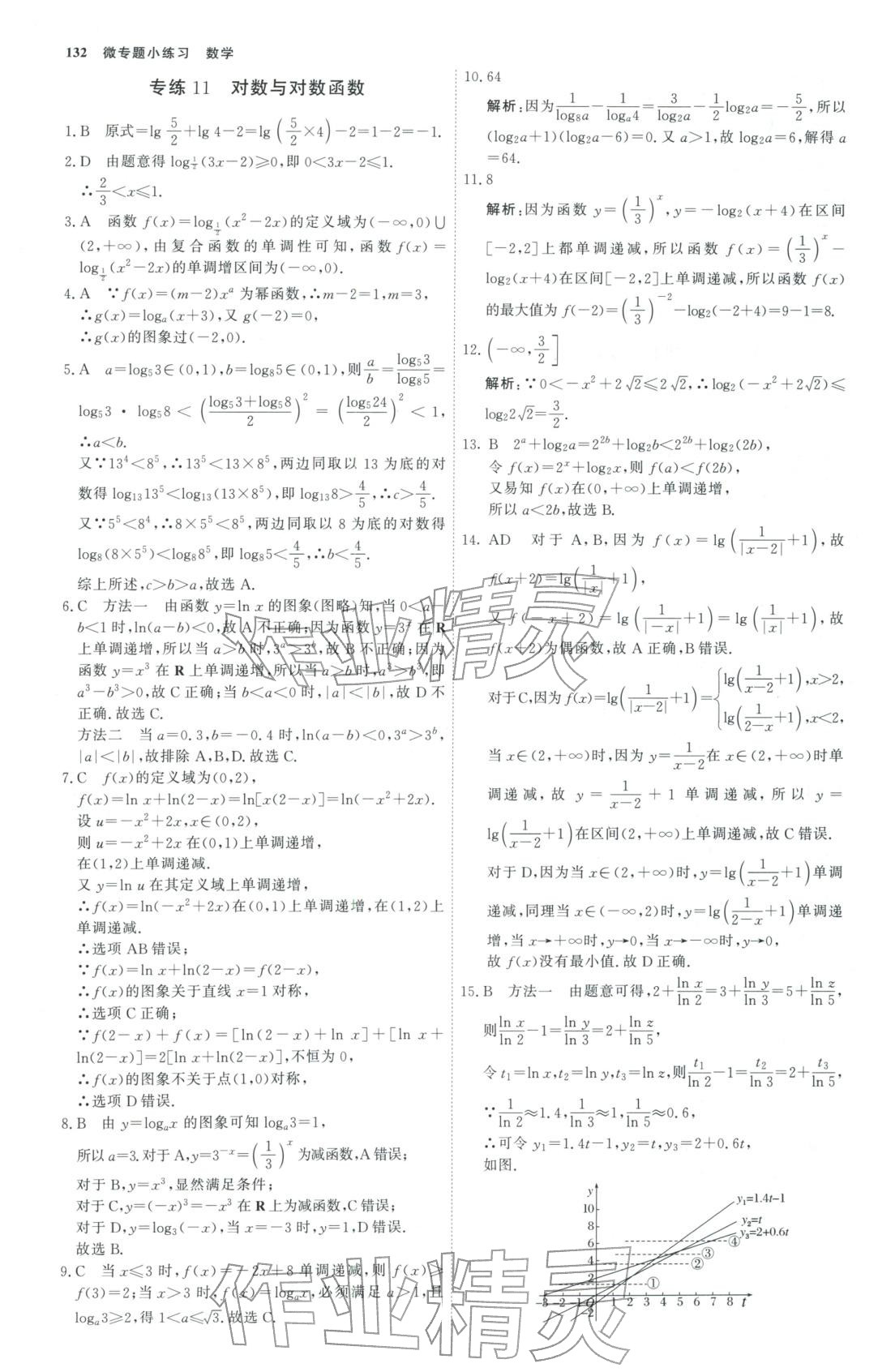 2025年微专题小练习高中数学全一册通用版&nbsp;第11页