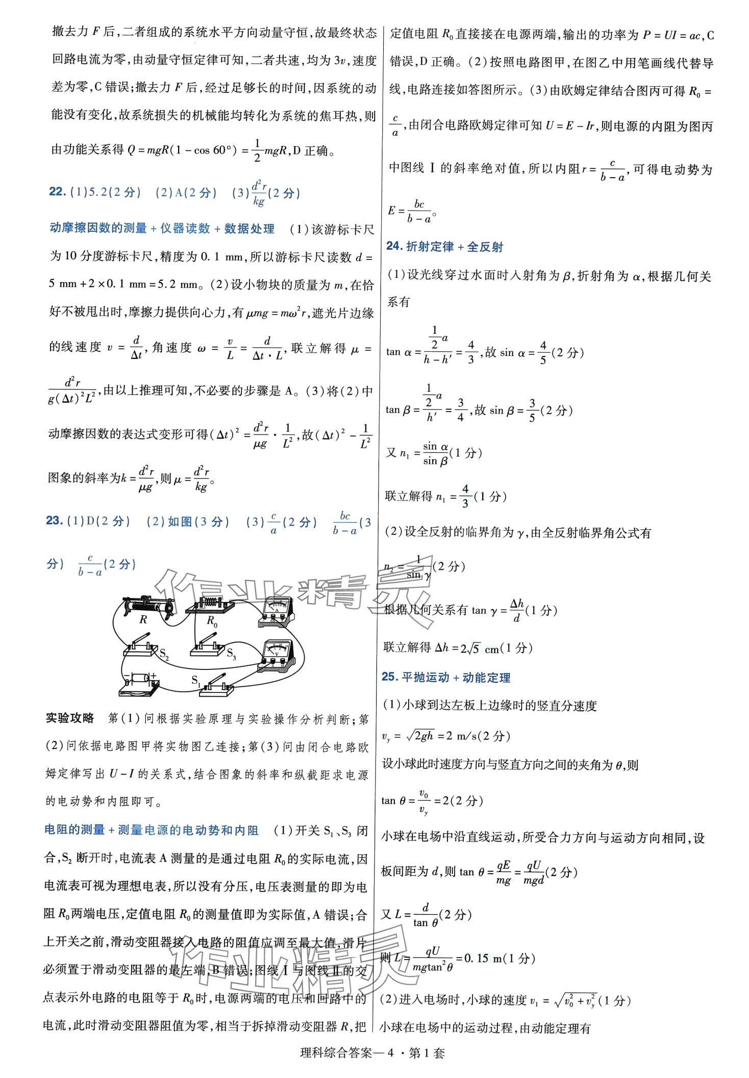 2024年高考沖刺優(yōu)秀模擬試卷匯編45套理綜 第6頁