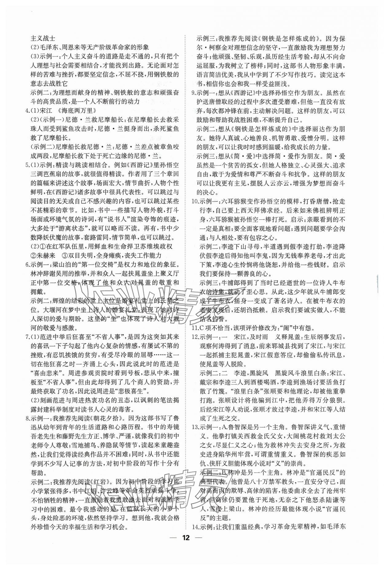 2024年高效備考語文 第12頁