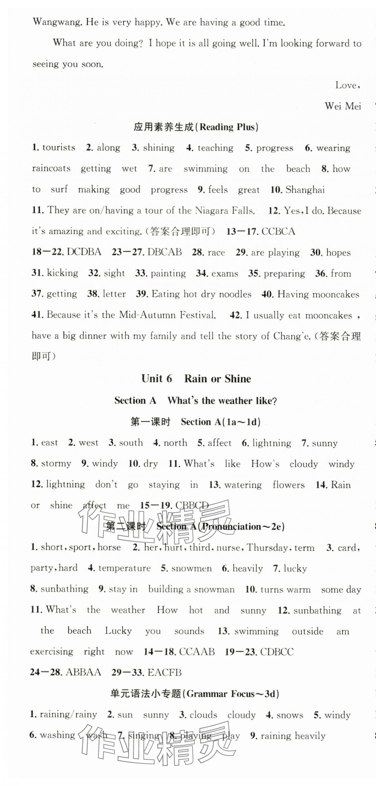 2025年名師學(xué)案七年級英語下冊人教版湖北專版 第10頁