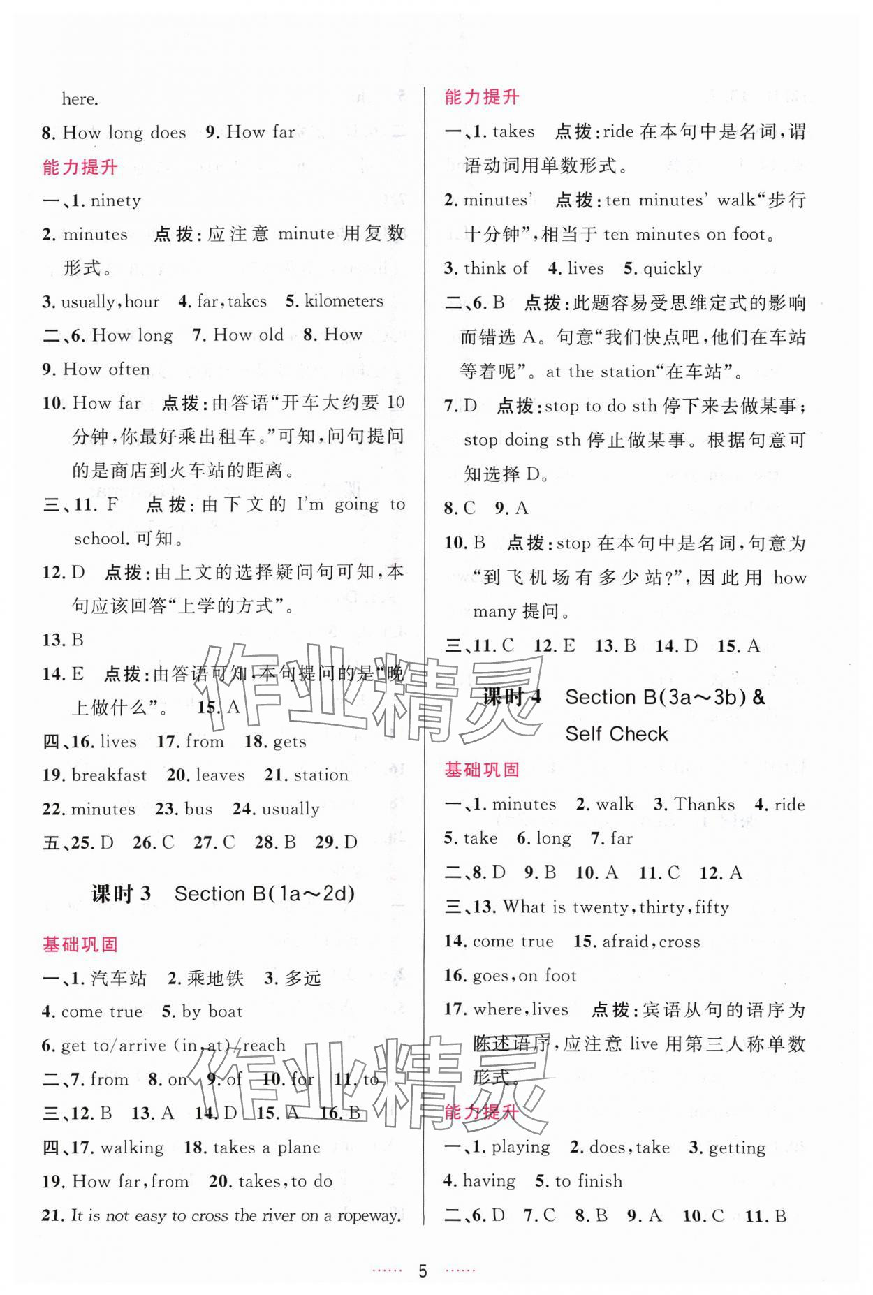 2024年三維數(shù)字課堂七年級英語下冊人教版 第5頁