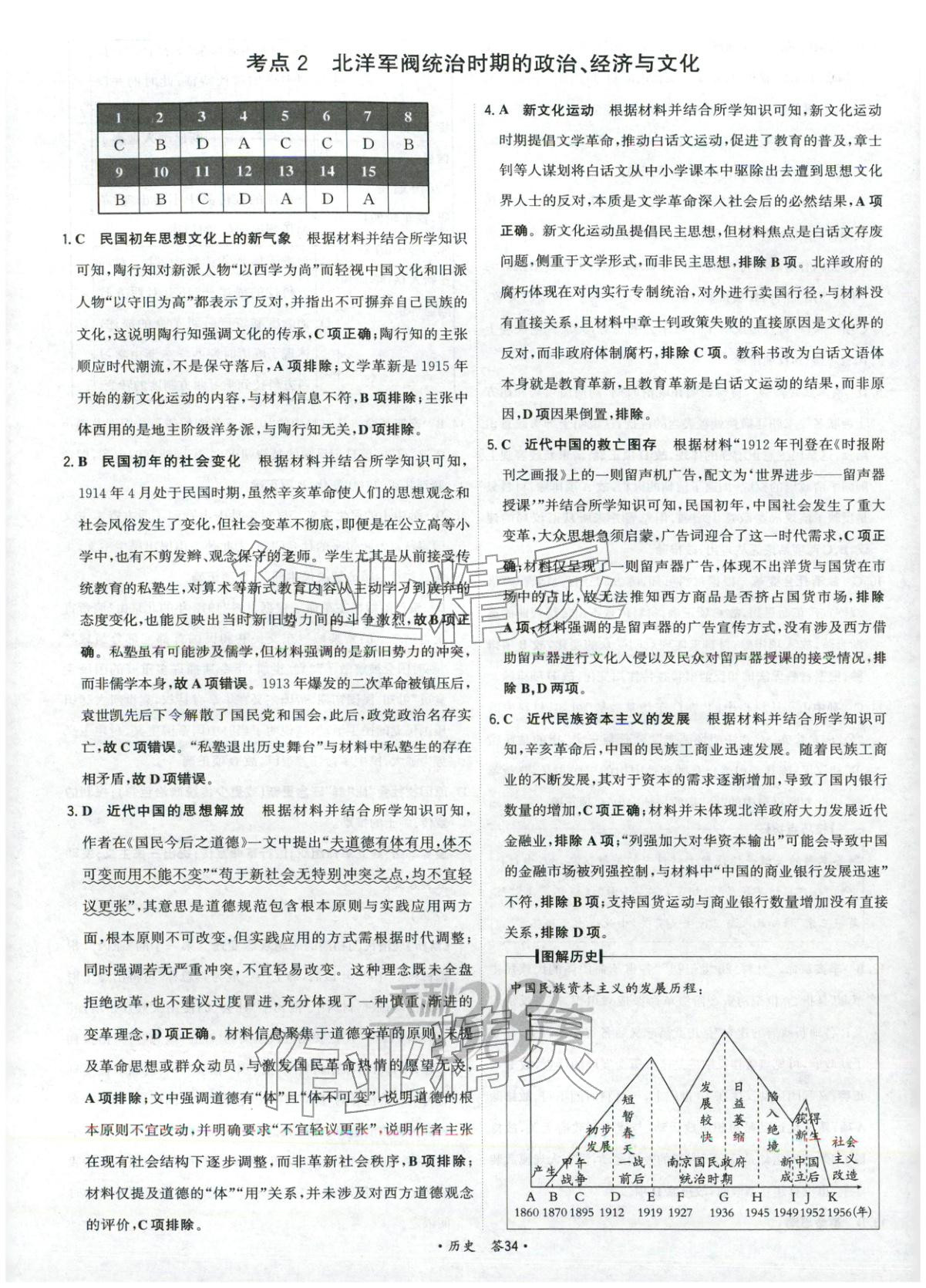 2026年天利38套五年真题高考试题分类高中历史 第34页