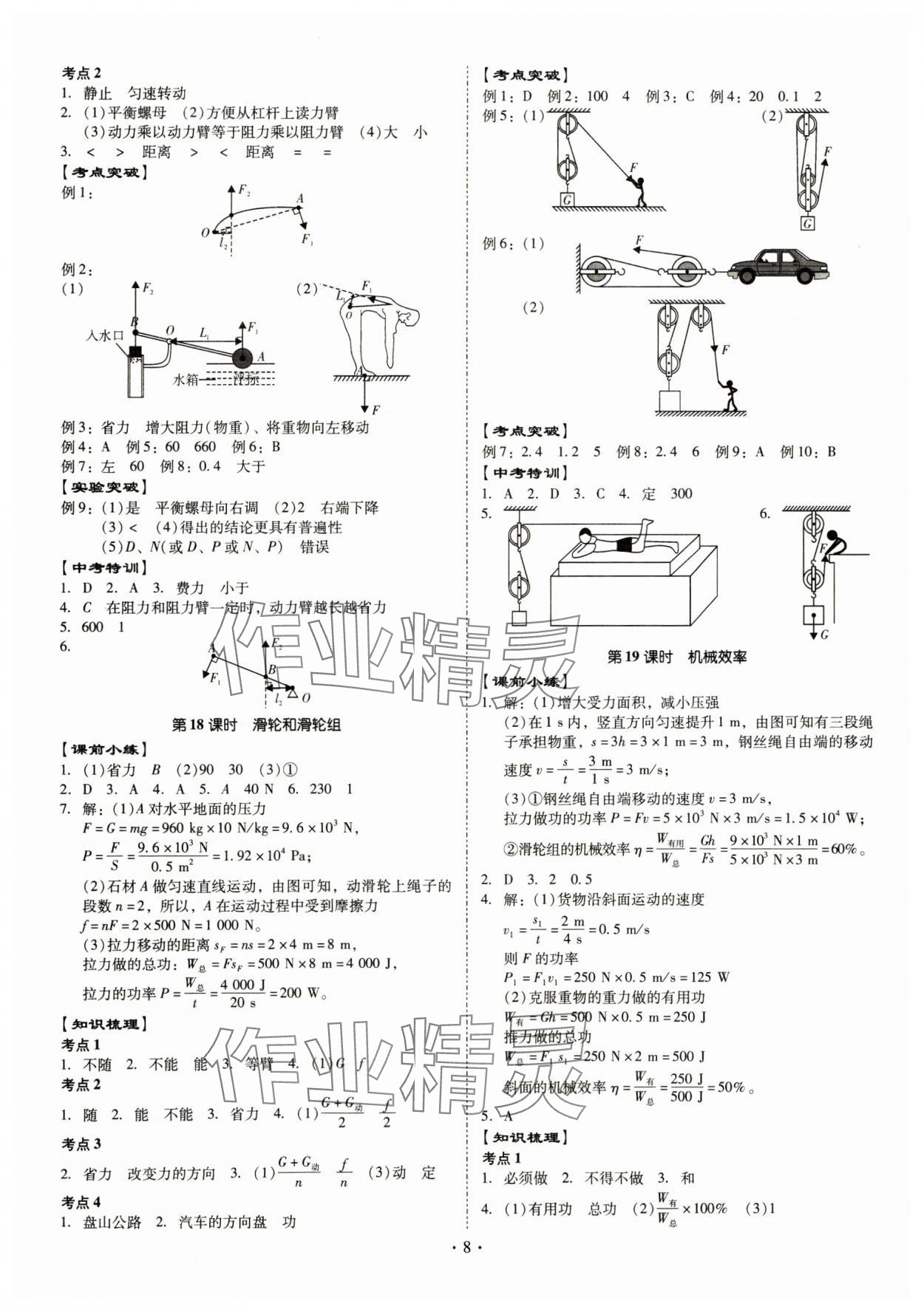 2025年金牌中考總復(fù)習(xí)物理 第8頁