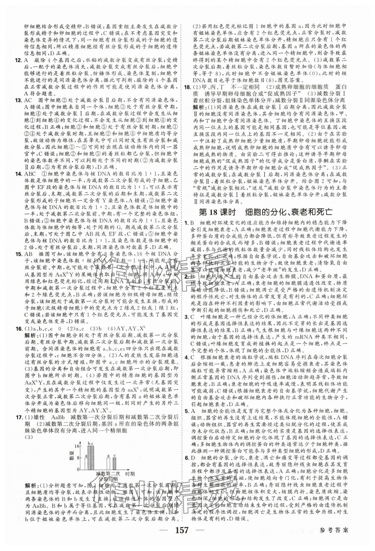 2025年紅對勾高考一輪復習金卷生物 第19頁