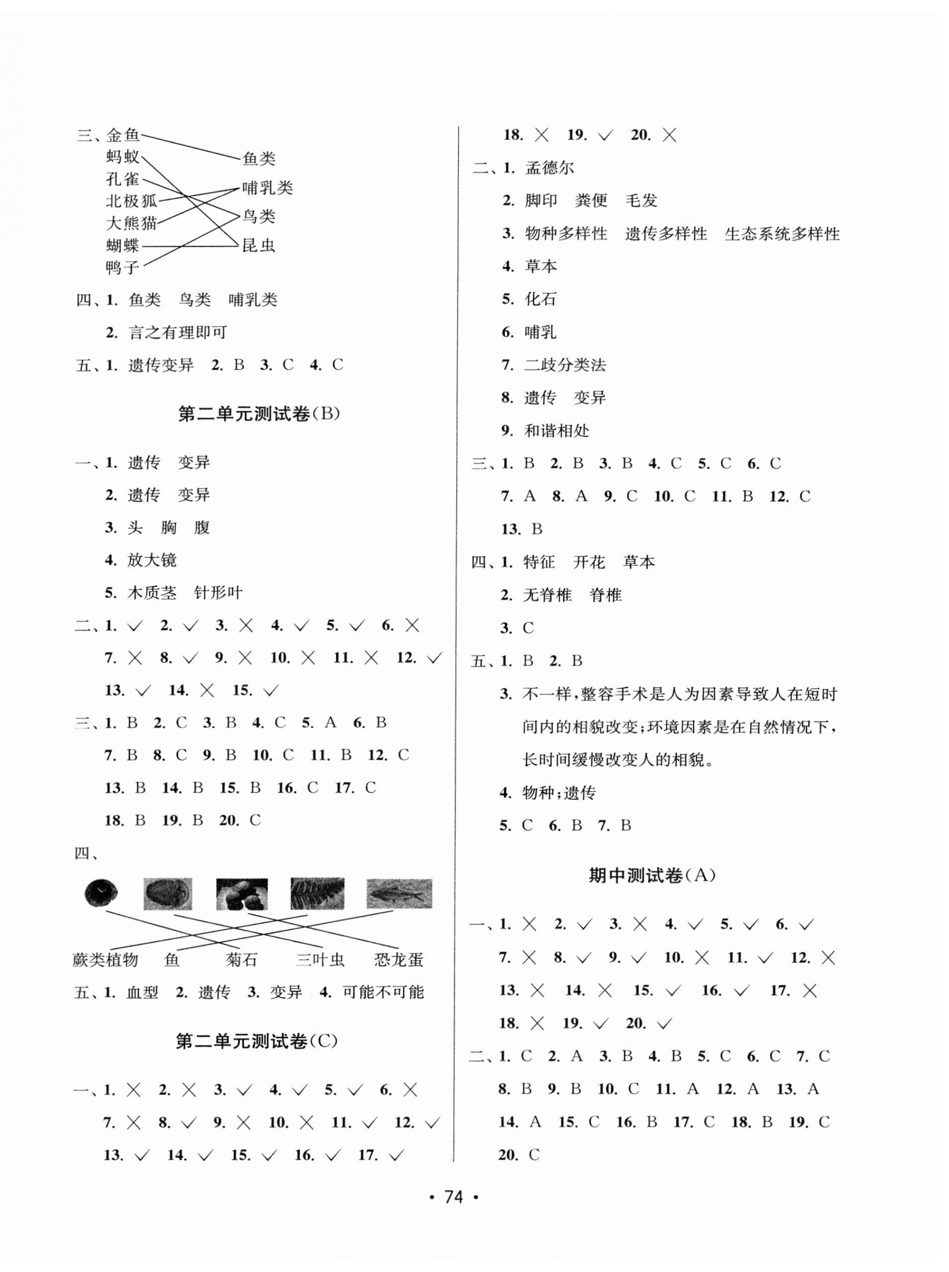 2024年探究科學六年級下冊教科版 第2頁