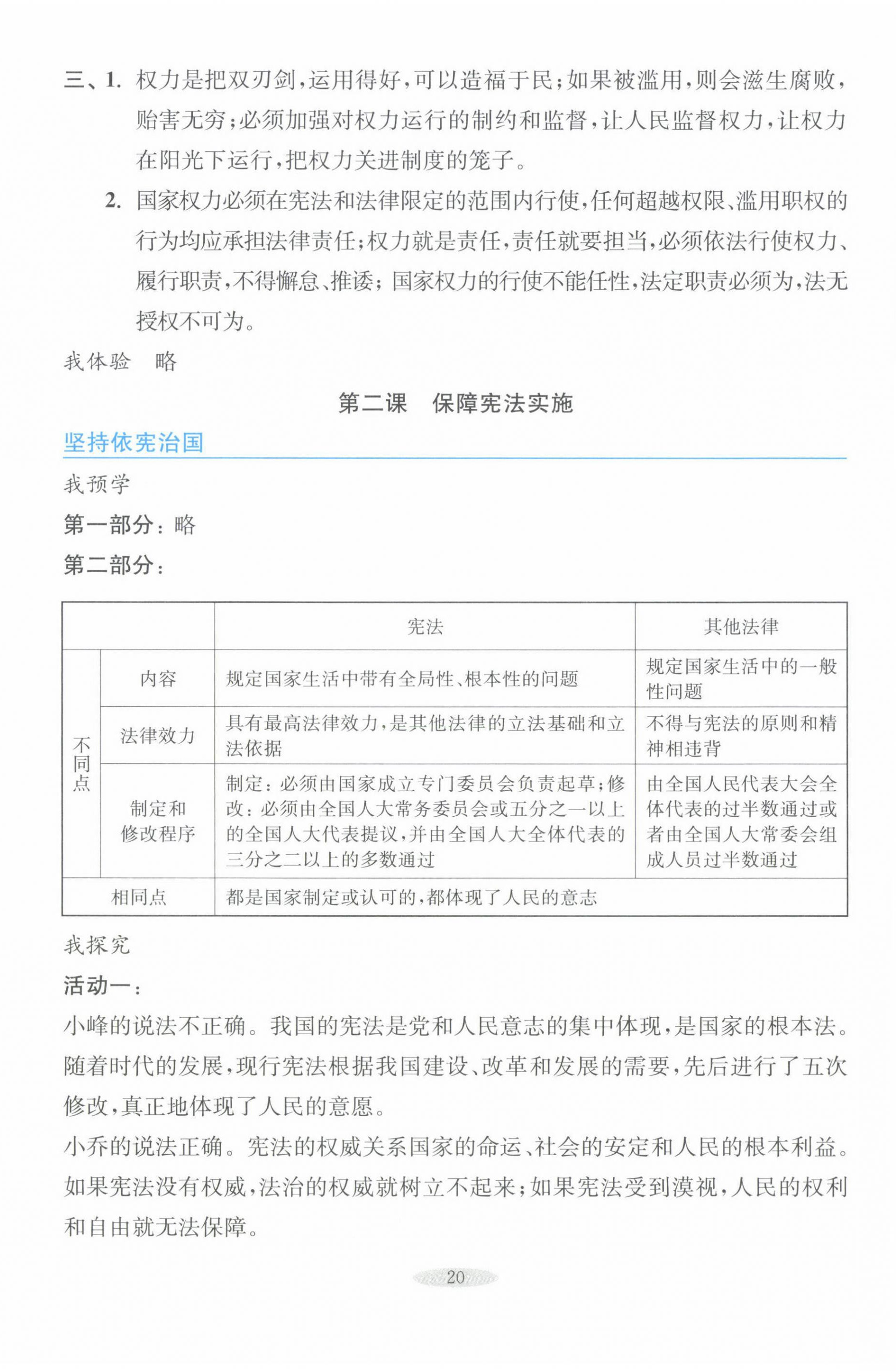 2025年預(yù)學(xué)與導(dǎo)學(xué)八年級道德與法治下冊人教版 第4頁