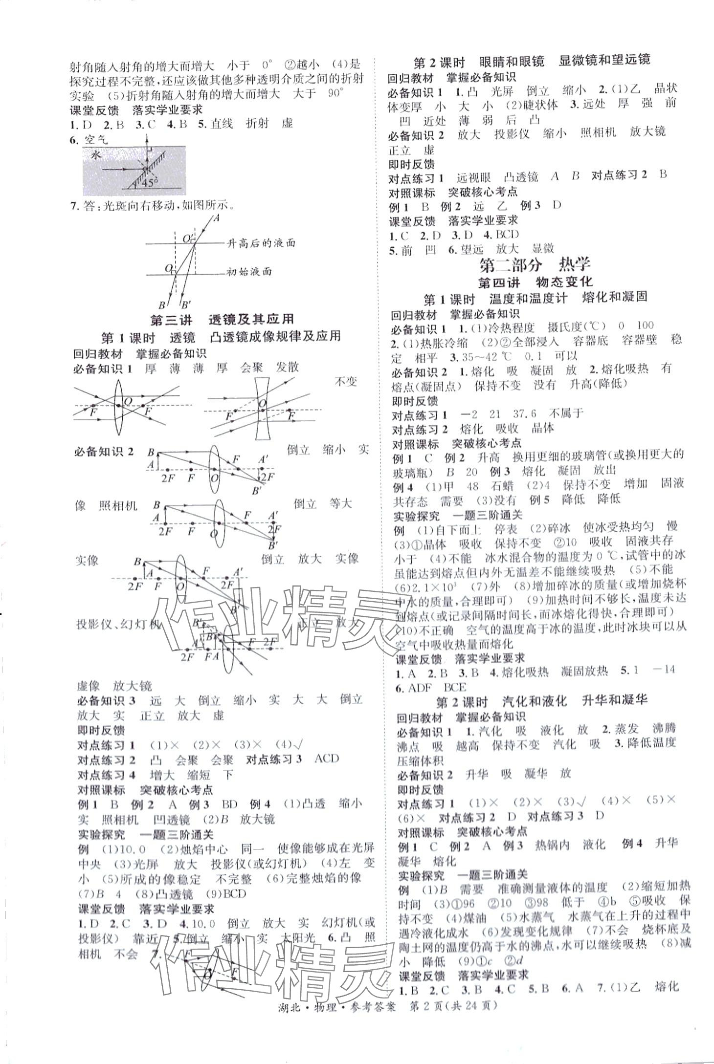 2024年国华考试中考总动员物理湖北专版 第2页