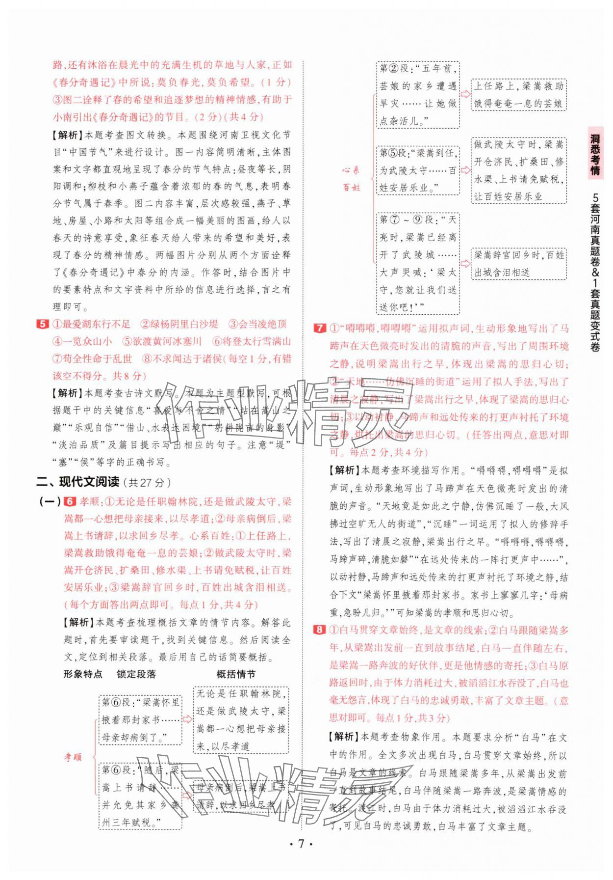 2025年鼎成中考河南中考真题汇编语文中考&nbsp;第7页