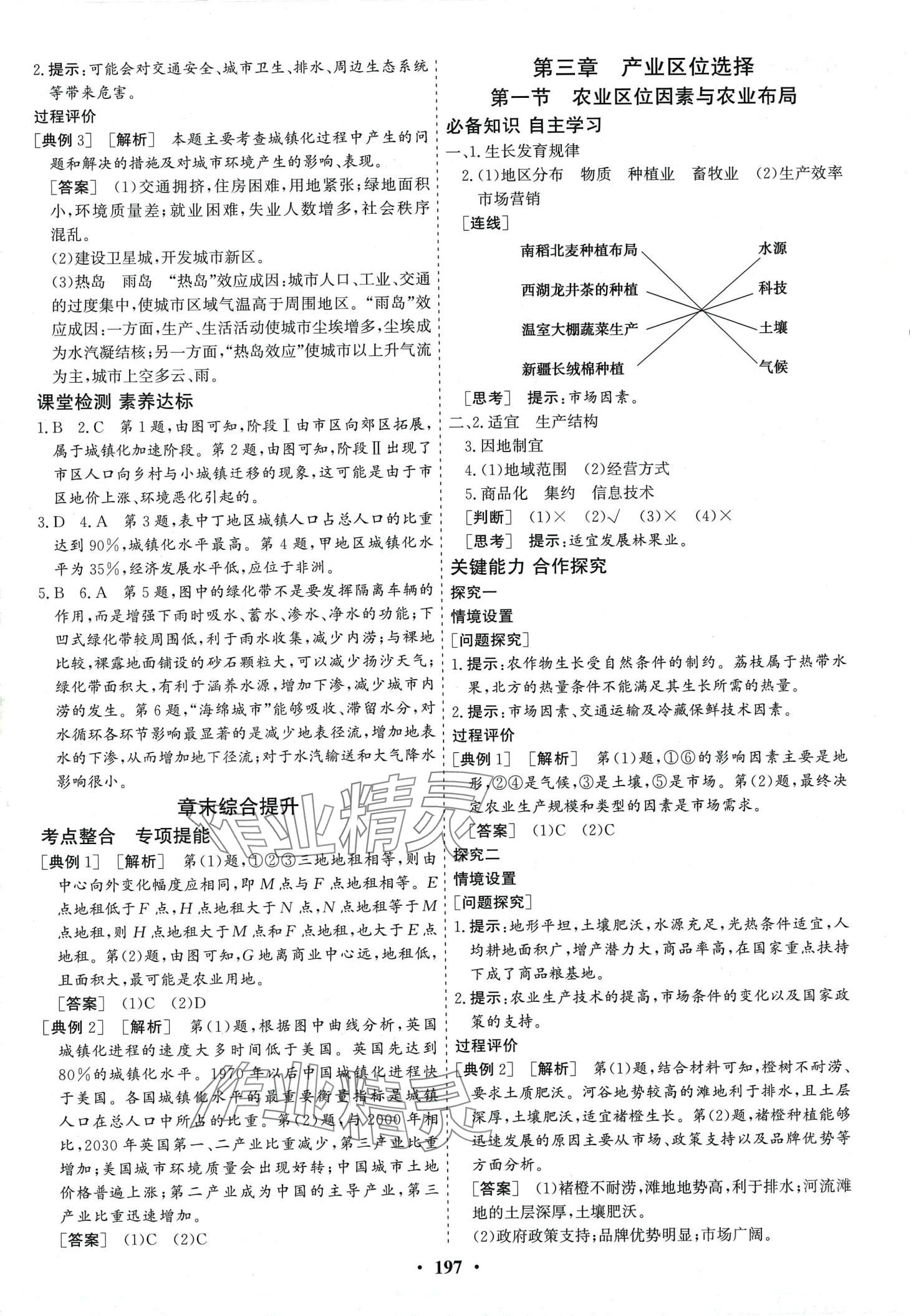 2024年優(yōu)化探究同步導學案高中地理必修第二冊人教版 第7頁