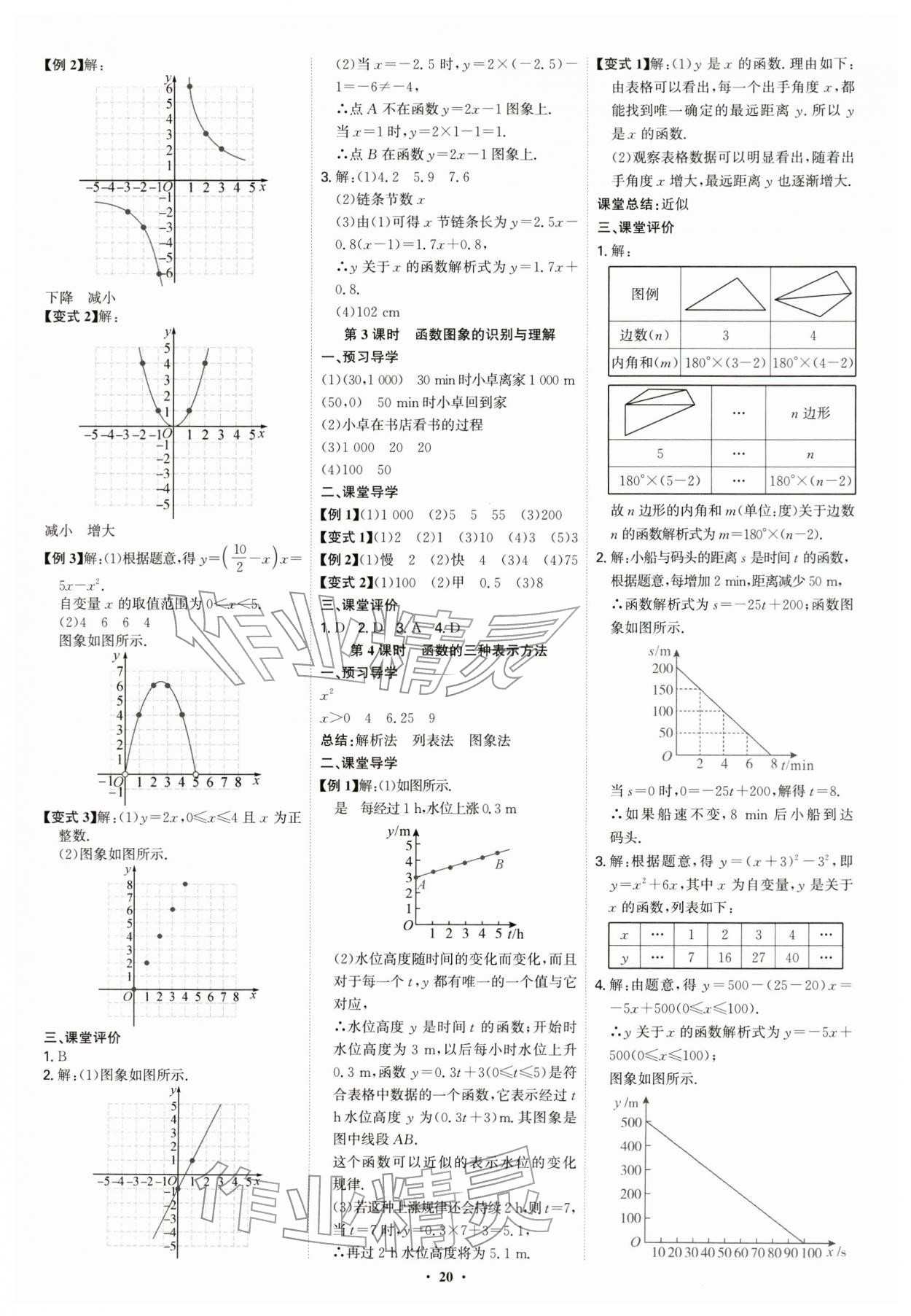 2026年多维导学案八年级数学下册人教版&nbsp;第20页