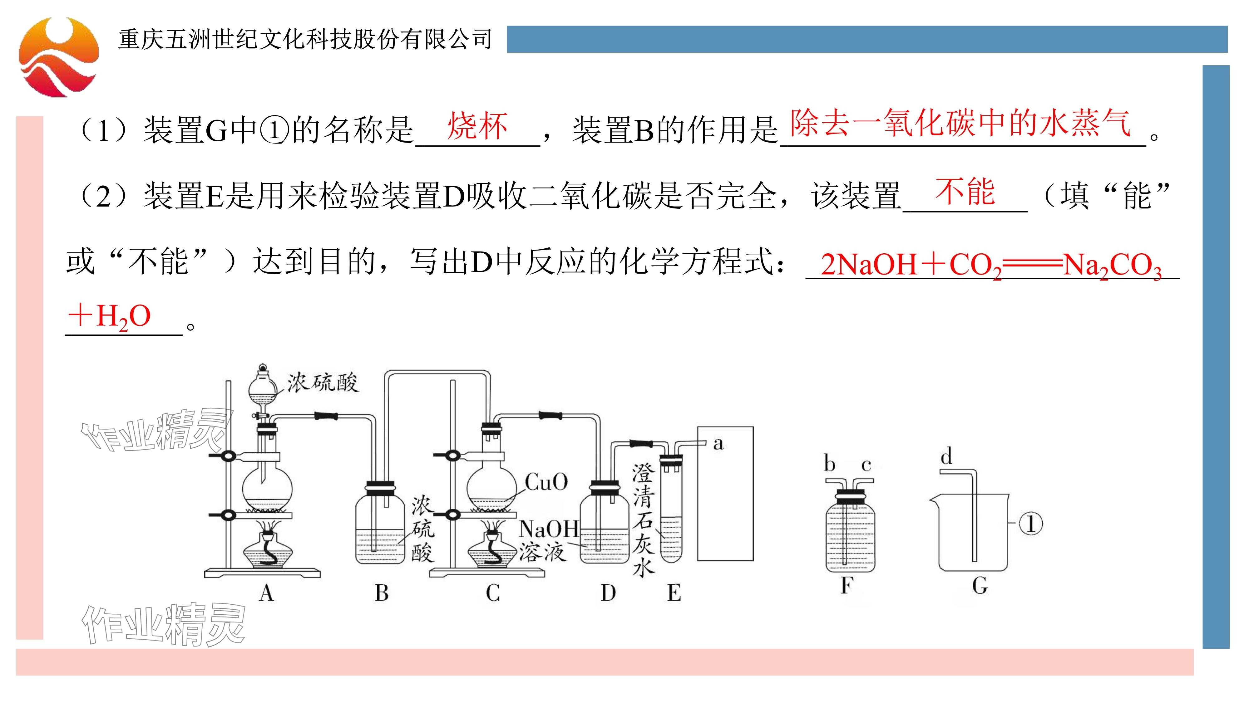 2024年重慶市中考試題分析與復(fù)習(xí)指導(dǎo)化學(xué) 參考答案第95頁(yè)