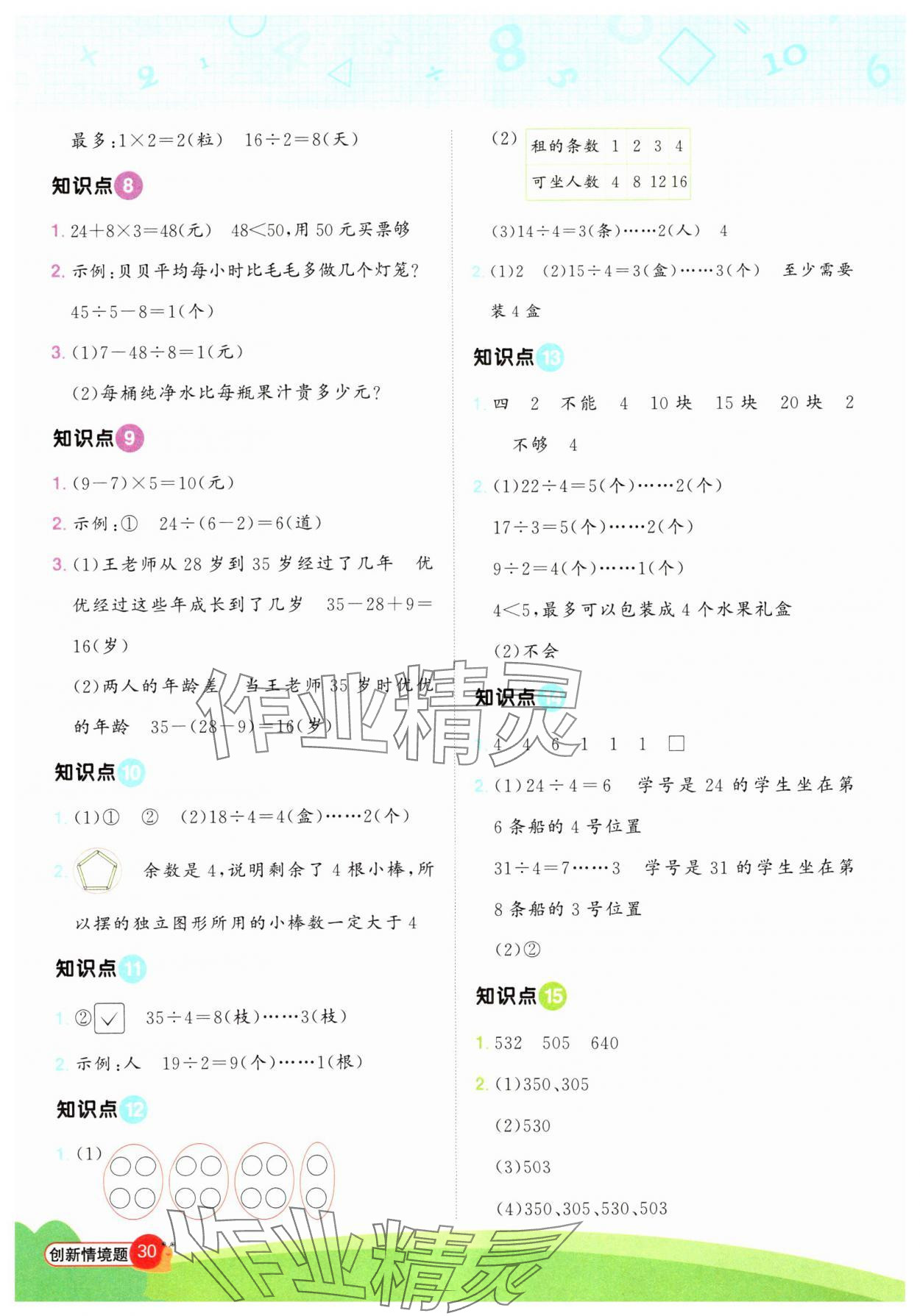 2025年阳光同学计算小达人二年级数学下册人教版 第2页