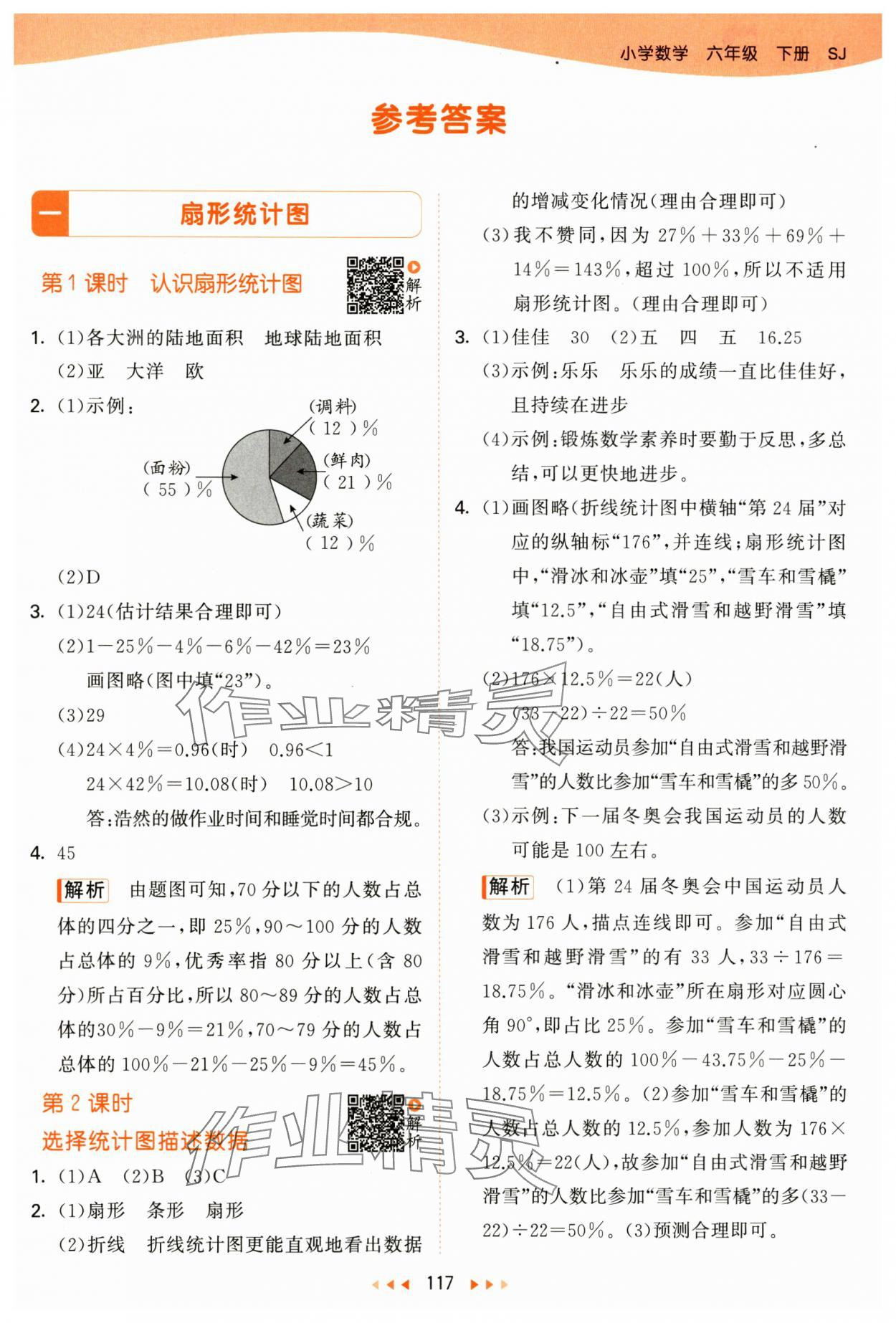 2025年53天天練六年級數(shù)學(xué)下冊蘇教版 第1頁