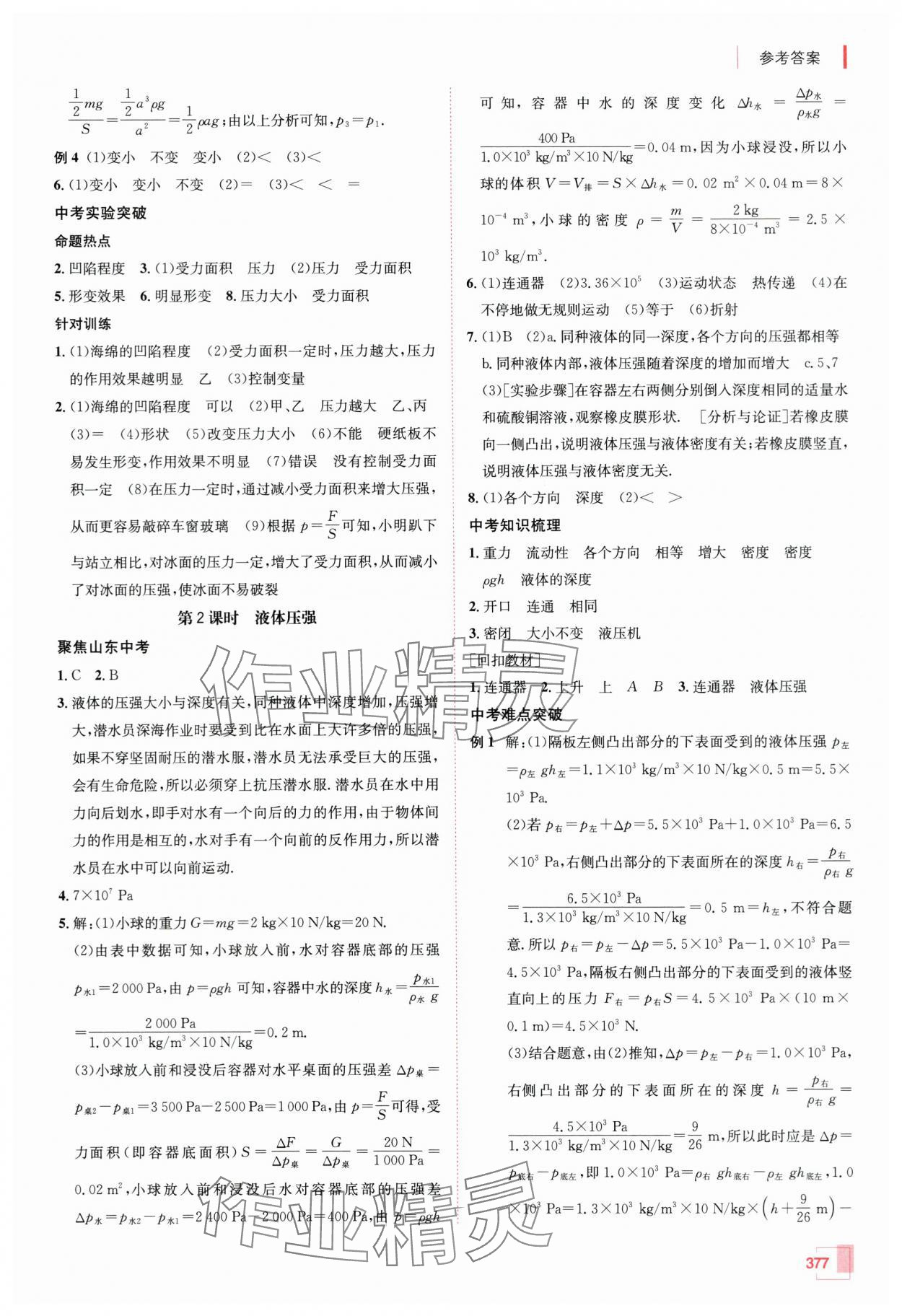 2024年升学锦囊物理青岛专版 第19页