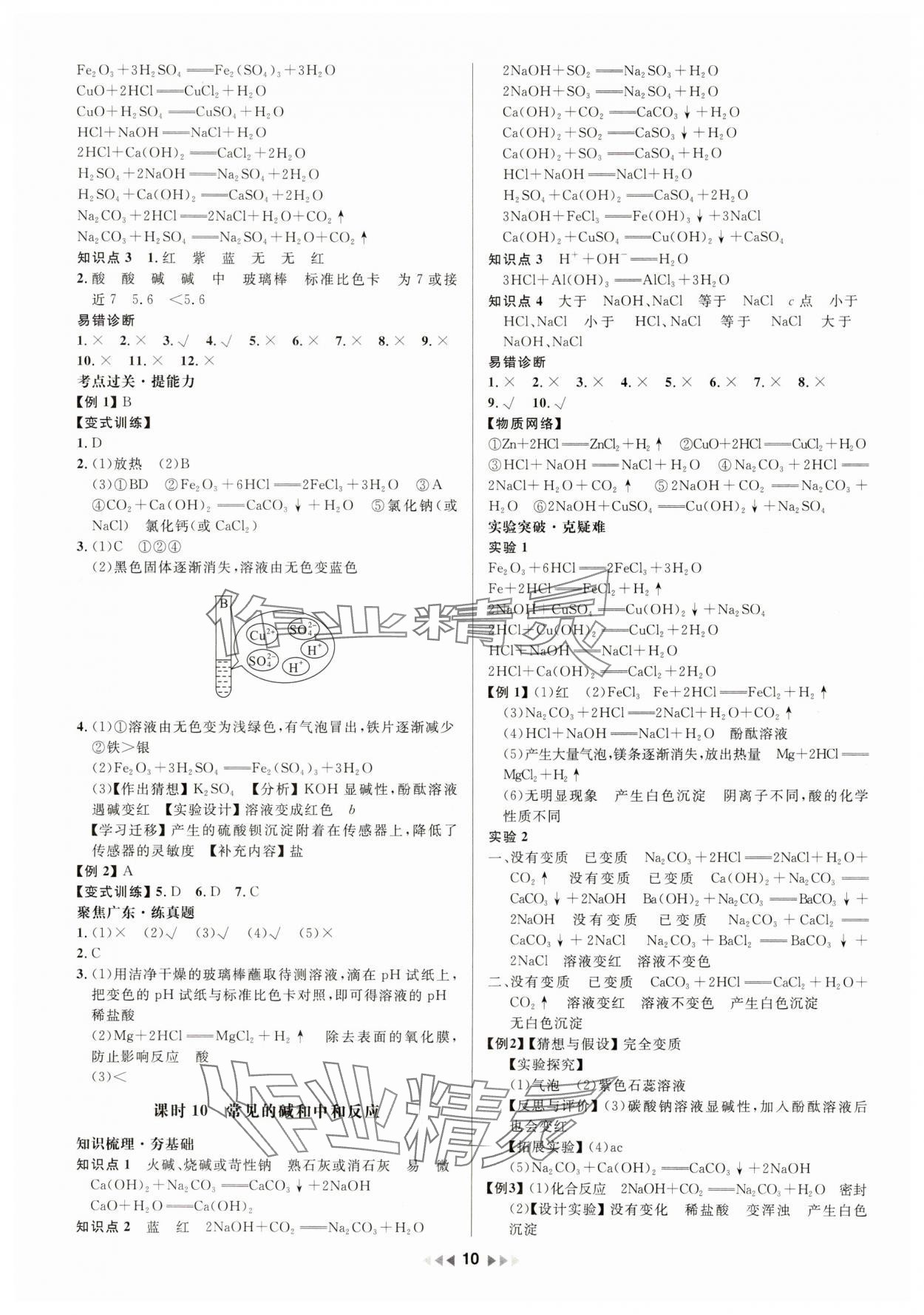 2025年金鑰匙贏戰中考化學廣東專版 第10頁