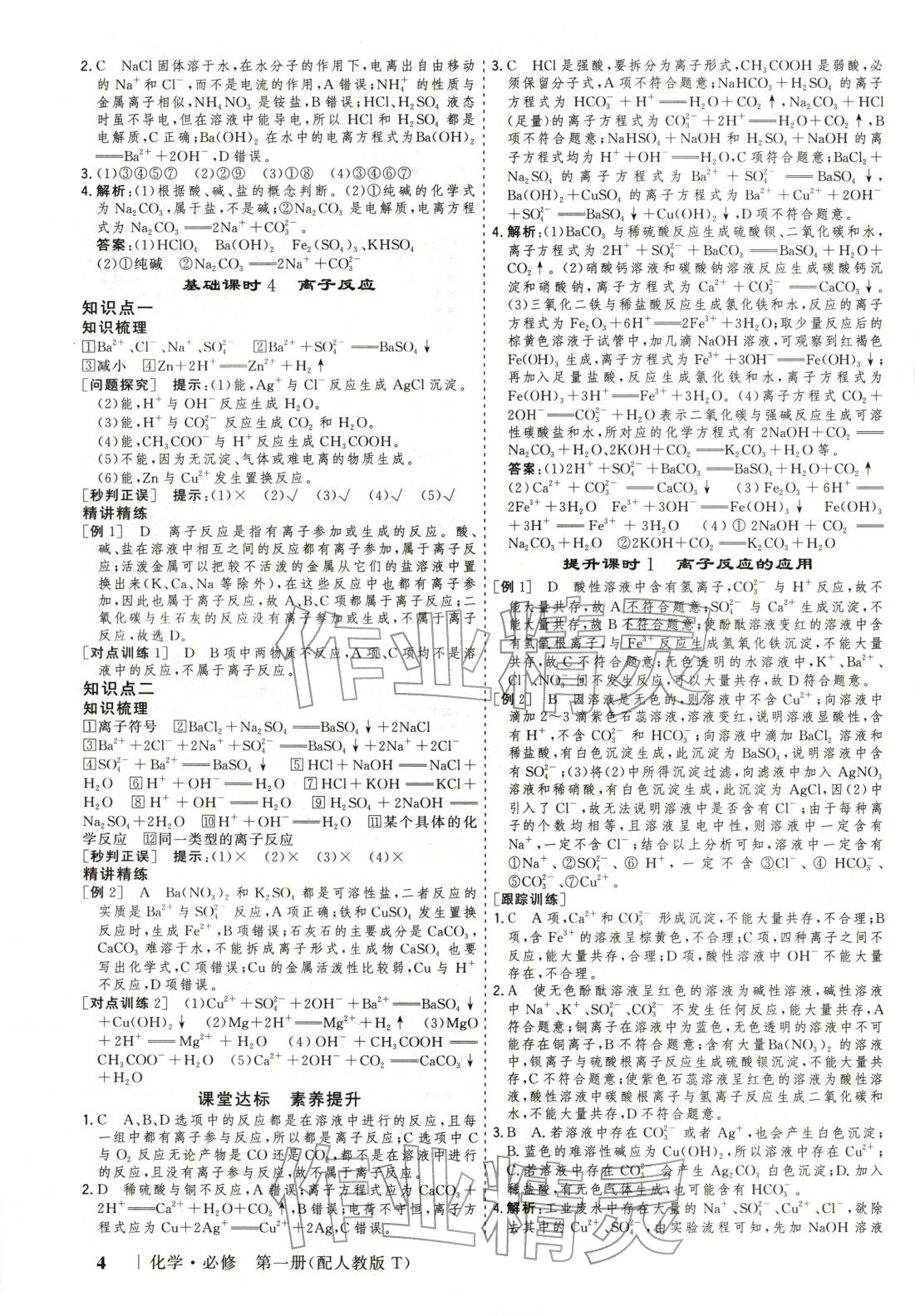 2025年高考领航高中同步核心辅导与测评高中化学必修第一册通用版 第3页