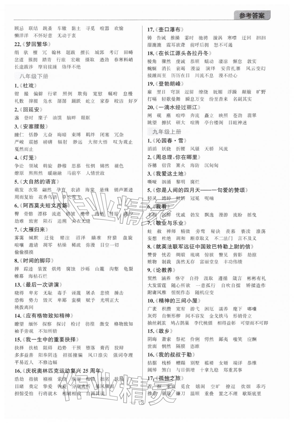 2026年广东名师讲练通中考总复习语文深圳专版&nbsp;第3页