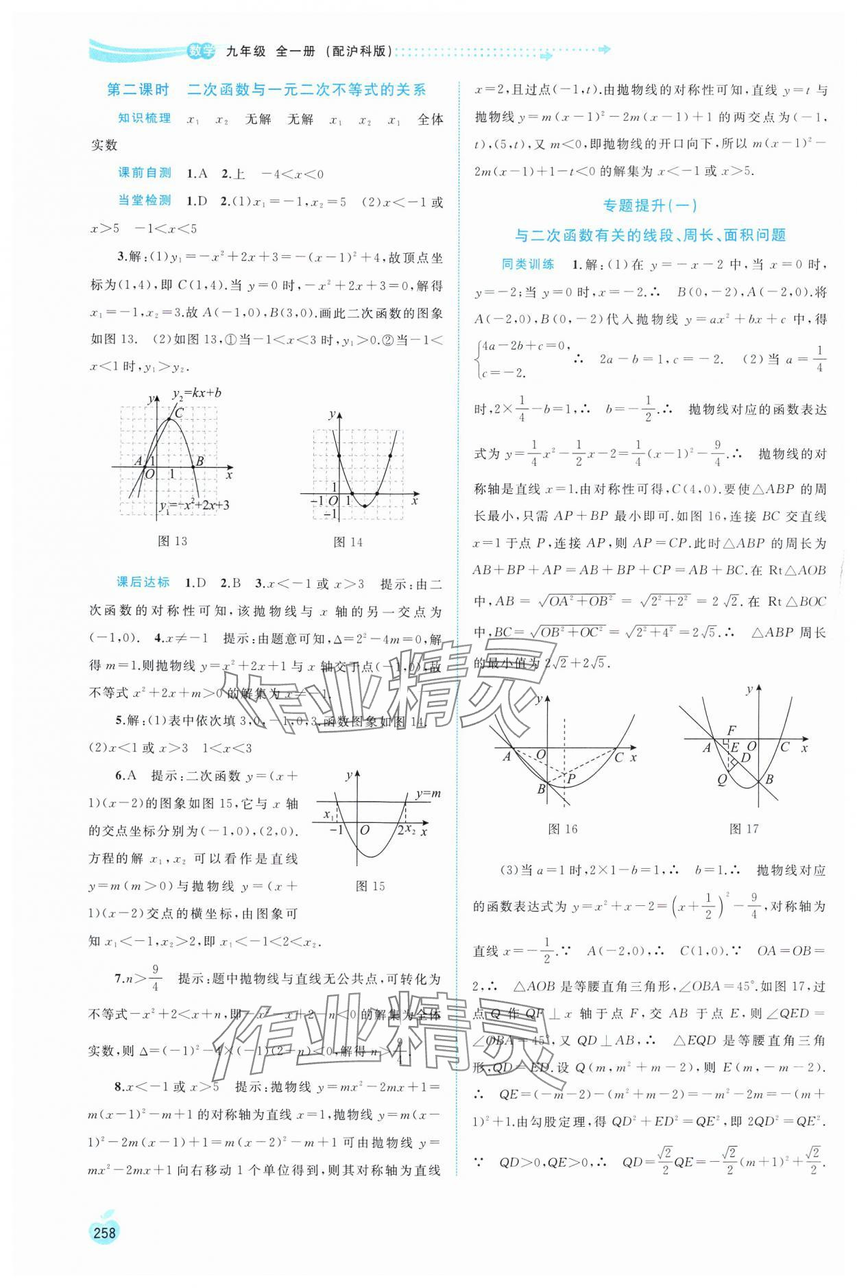 2024年新課程學(xué)習(xí)與測(cè)評(píng)同步學(xué)習(xí)九年級(jí)數(shù)學(xué)全一冊(cè)滬科版 第6頁(yè)