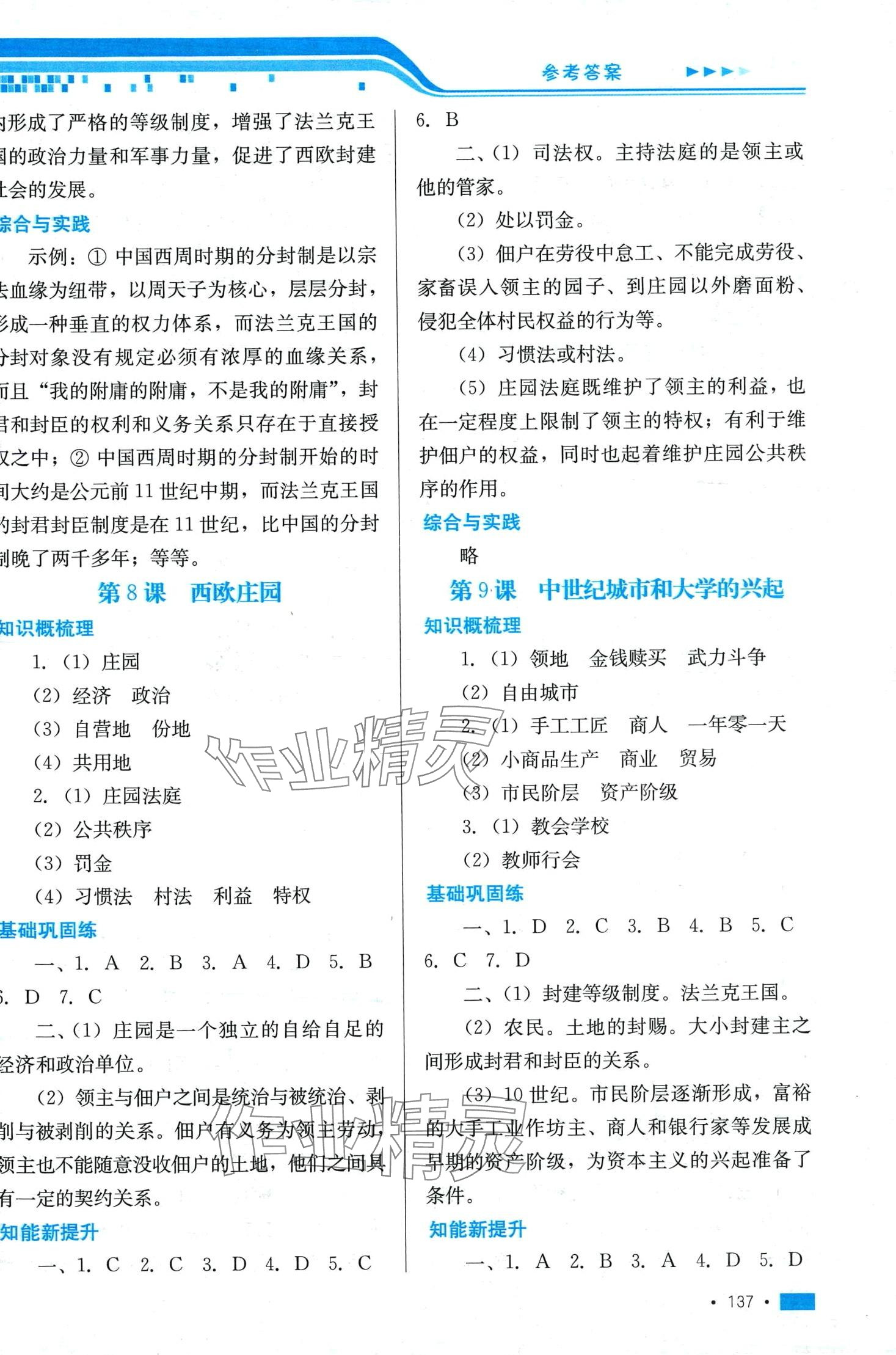 2023年新練習(xí)鞏固方案九年級(jí)歷史全一冊(cè)人教版 第5頁