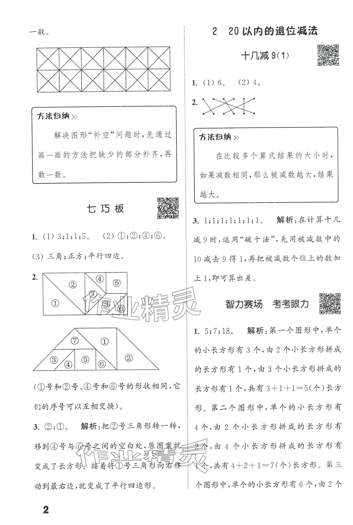 2024年通城學(xué)典提優(yōu)能手一年級(jí)數(shù)學(xué)下冊(cè)人教版 第2頁(yè)