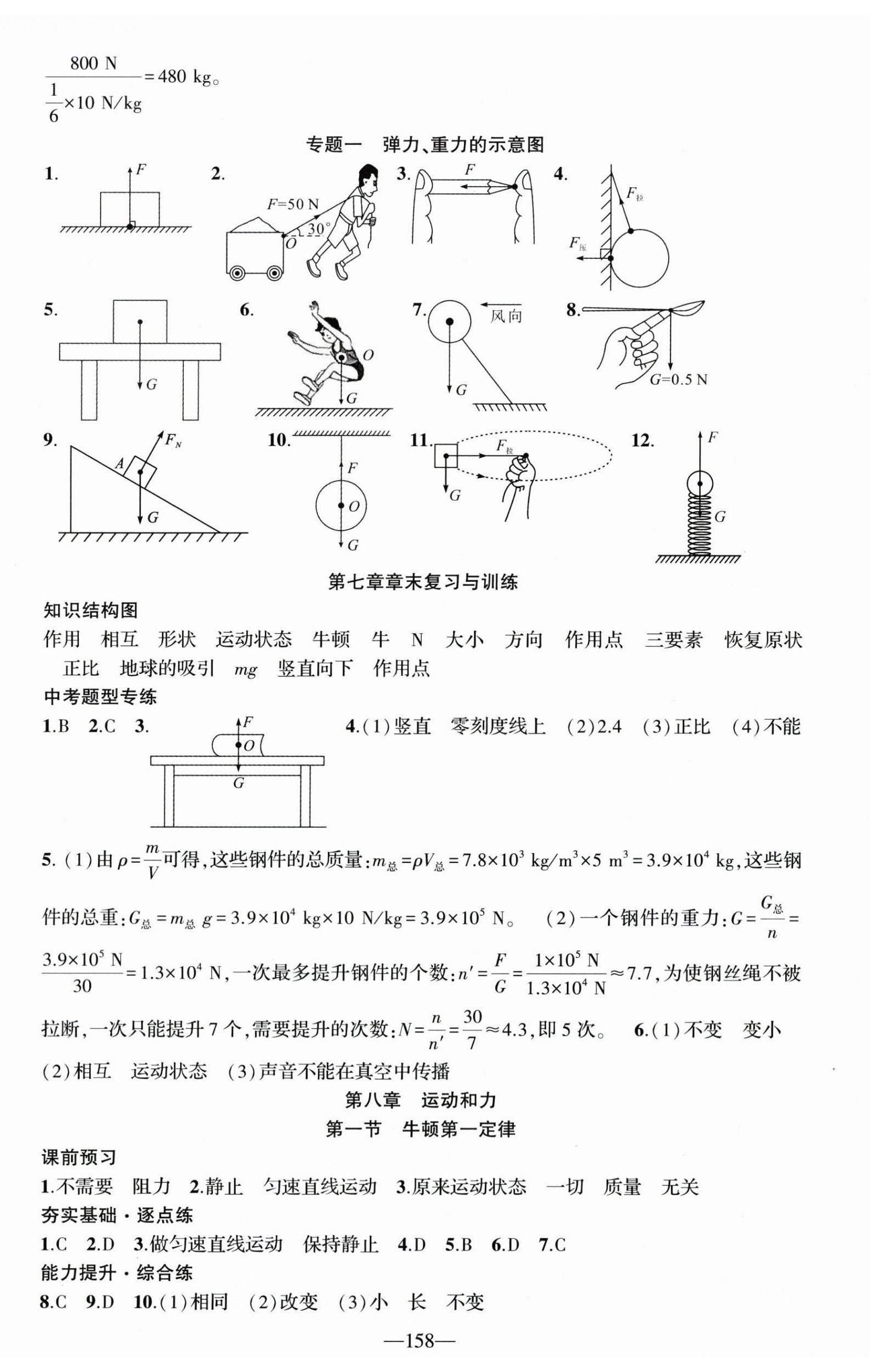 2024年原創(chuàng)新課堂八年級物理下冊人教版深圳專版 第2頁