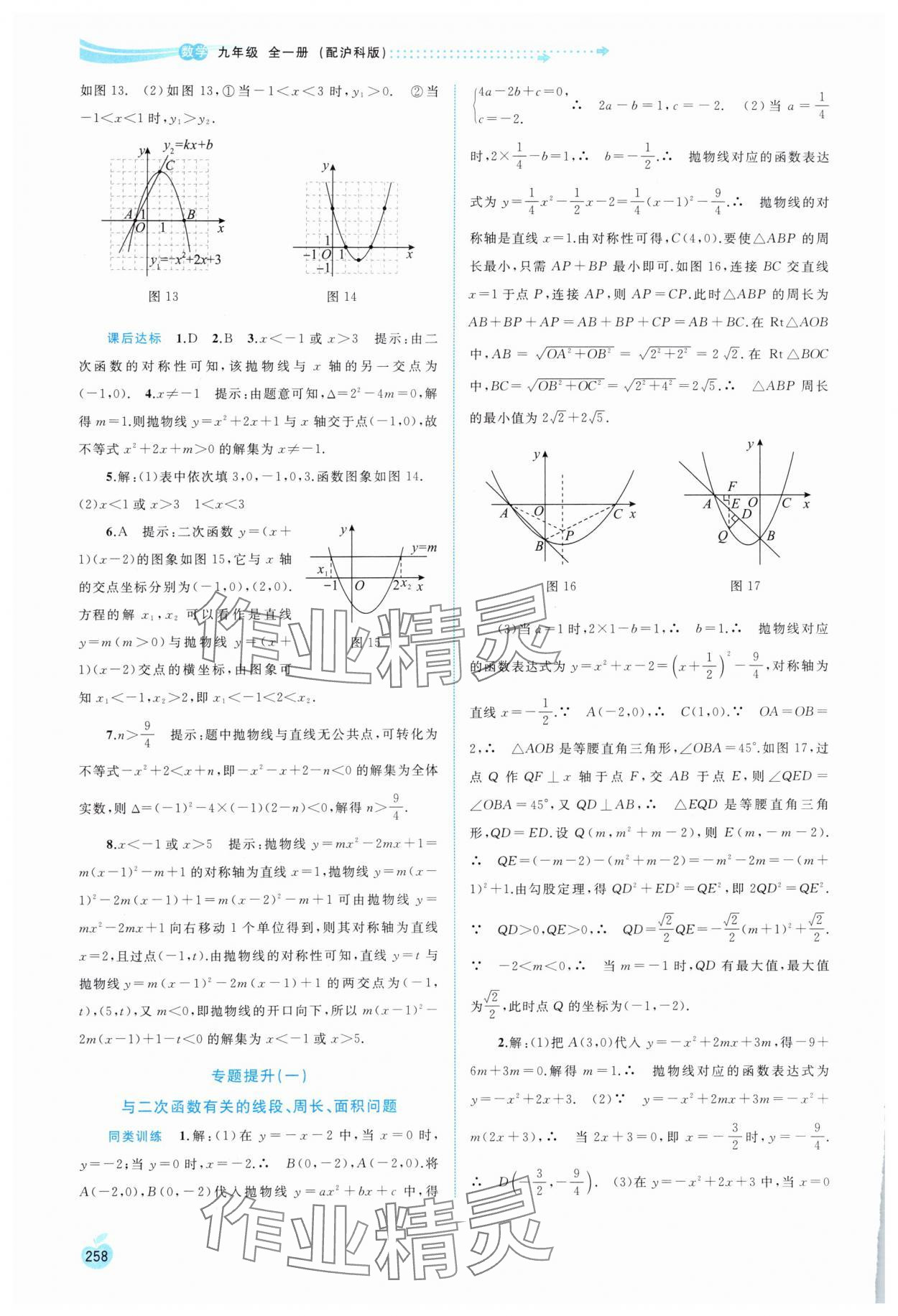 2025年新课程学习与测评同步学习九年级数学全一册沪科版 第6页