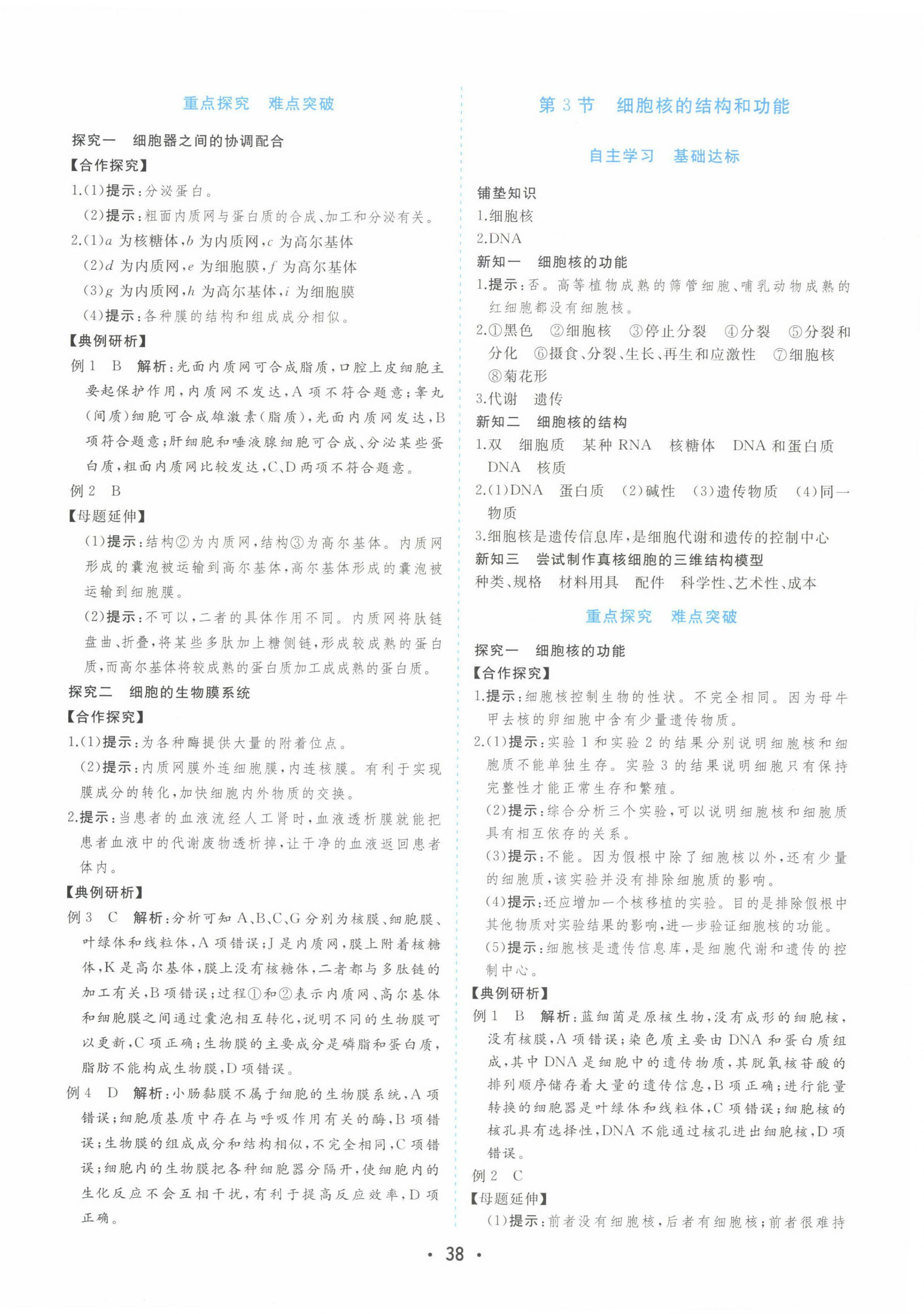 2024年金版學(xué)案高中同步輔導(dǎo)與檢測高中生物必修1人教版 第10頁