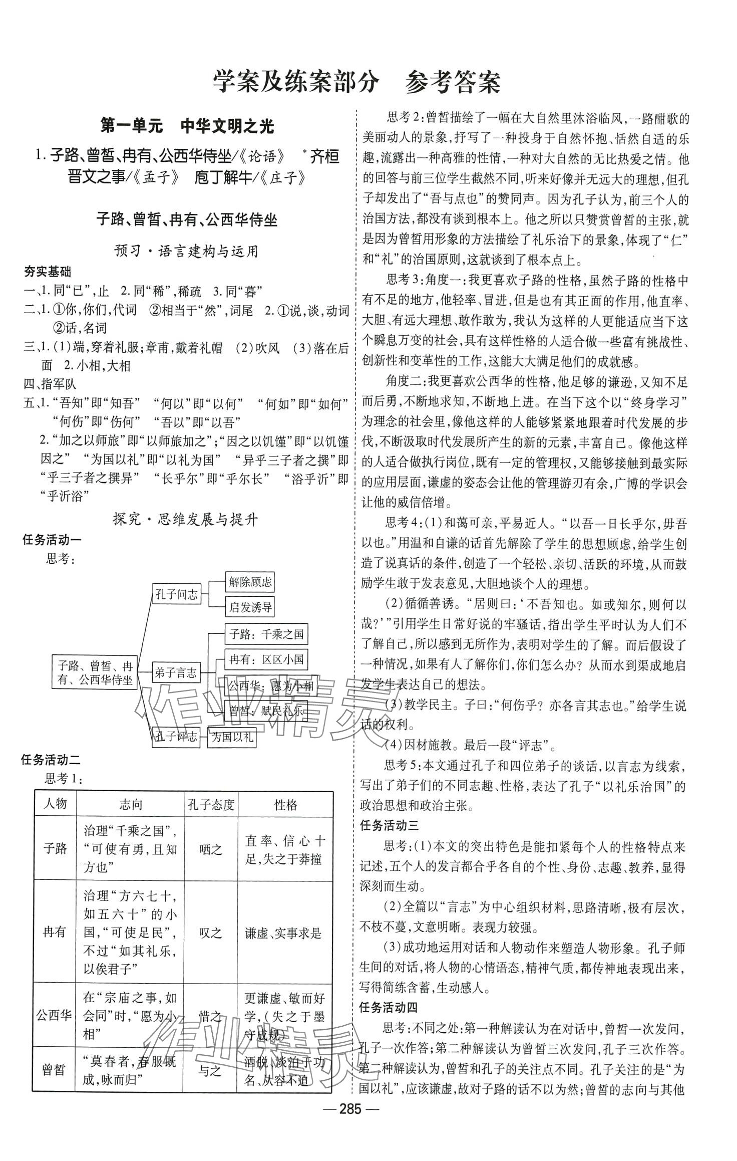 2024年成才之路高中新課程學(xué)習(xí)指導(dǎo)高中語文必修下冊人教版 第1頁