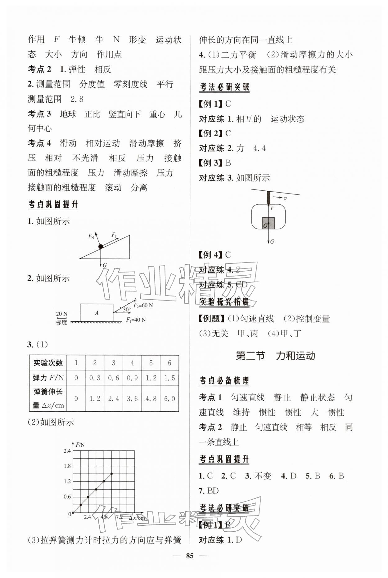 2026年初中总复习手册知识出版社物理 第5页