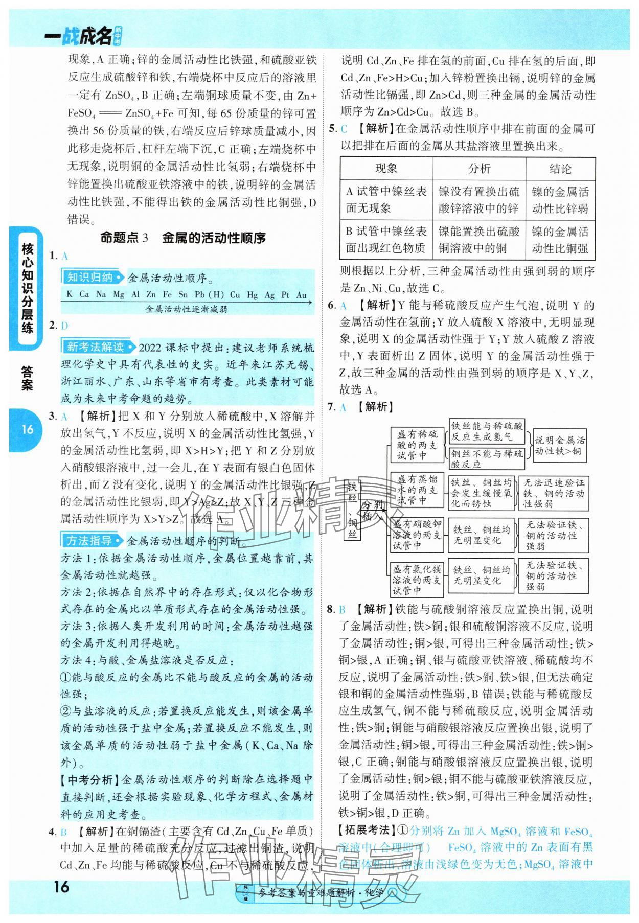 2025年純練版總復習化學 第16頁